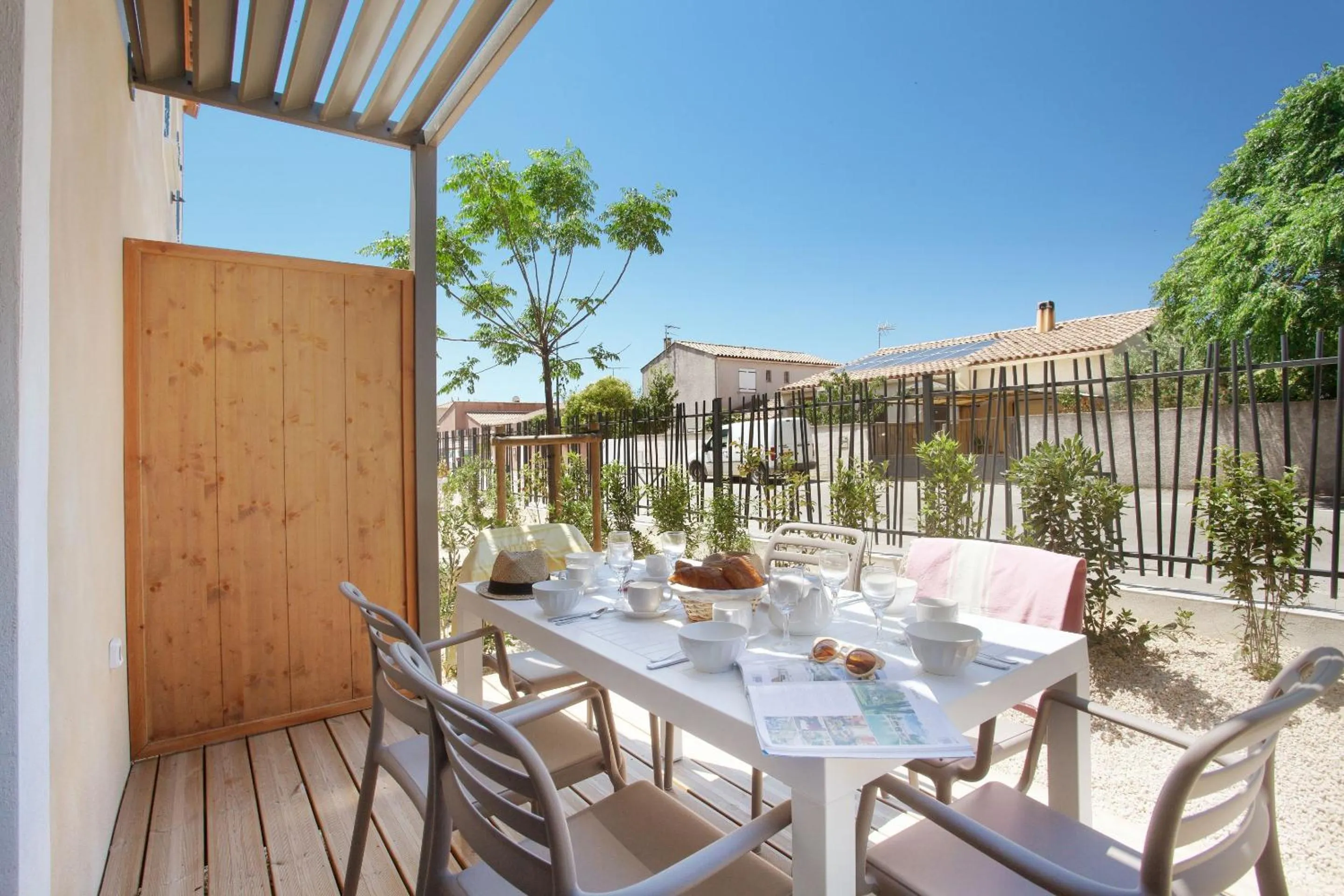 Balcony/Terrace in Résidence Odalys Fleur de Sel