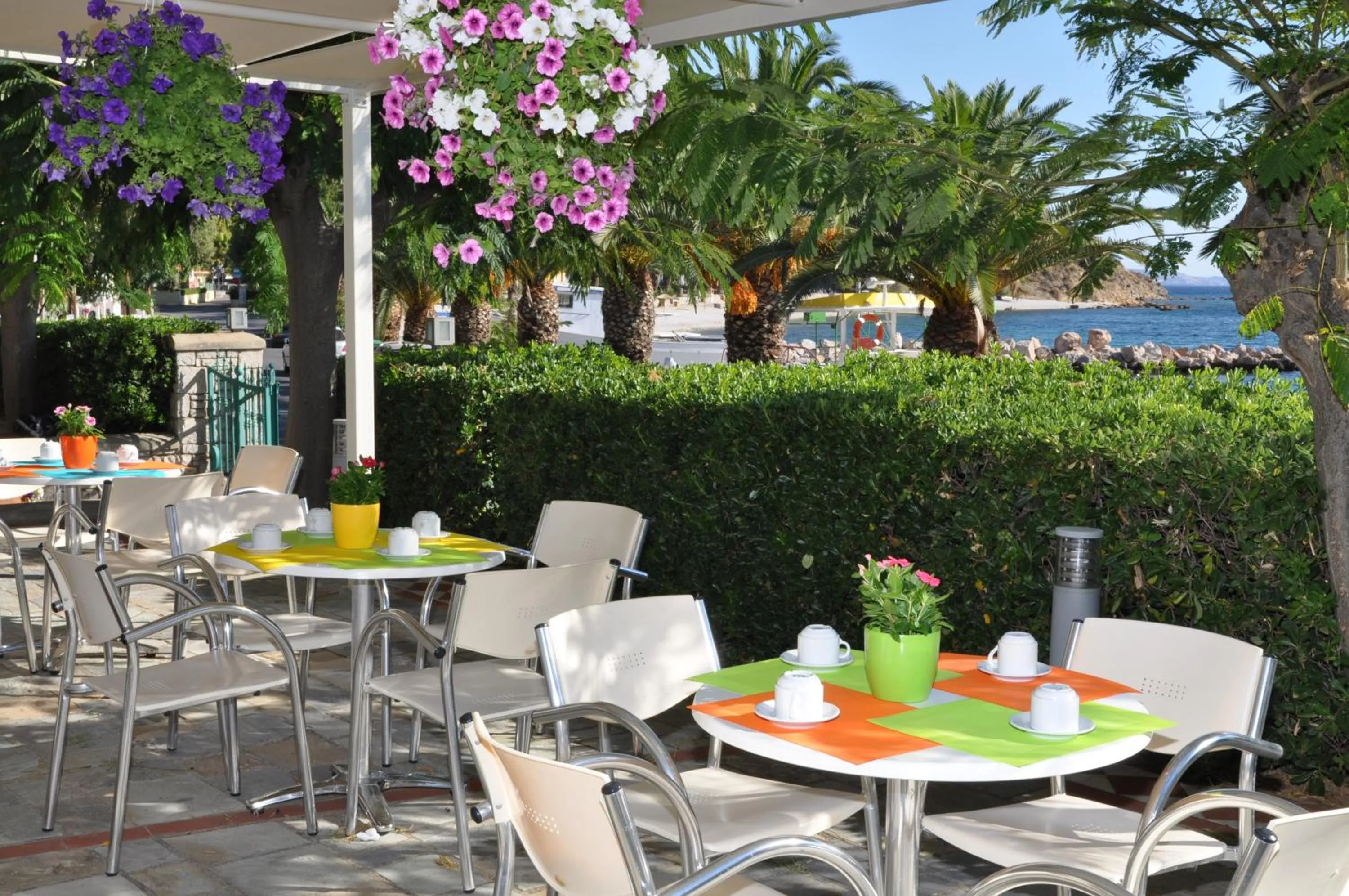 Facade/entrance in Kyveli Hotel Apartments