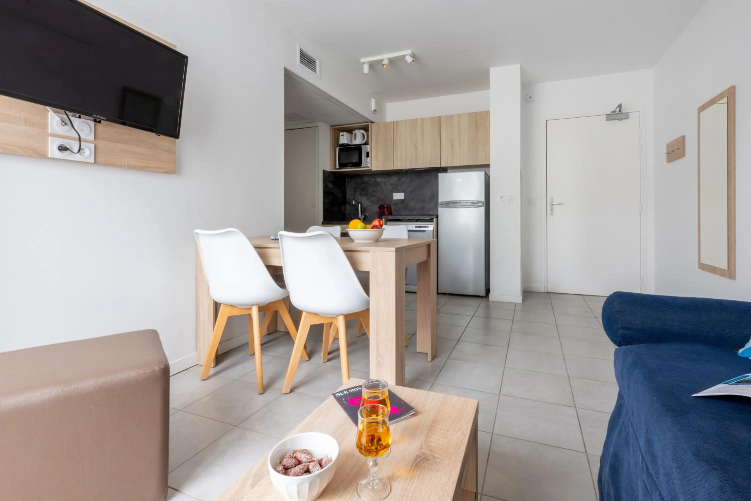 Dining area in Résidence Odalys Rêve d'île