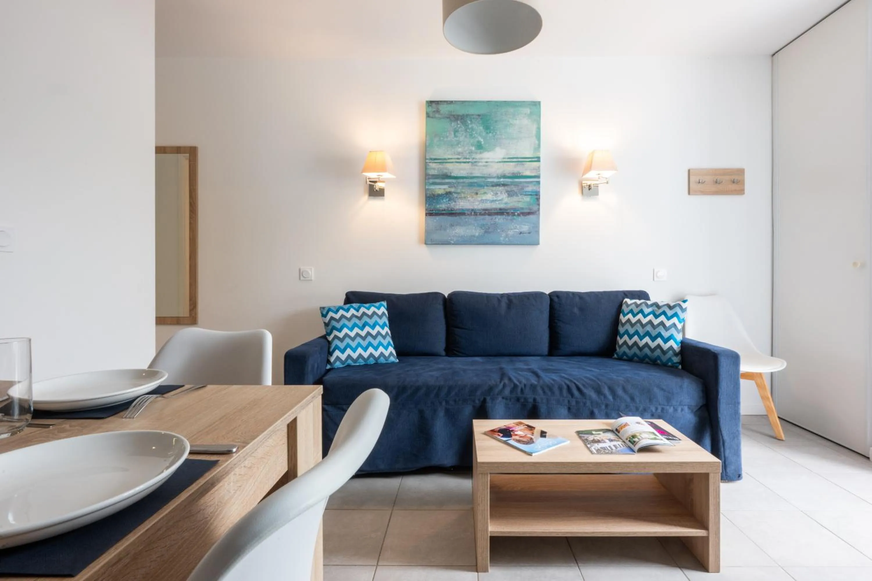 Dining area in Résidence Odalys Rêve d'île