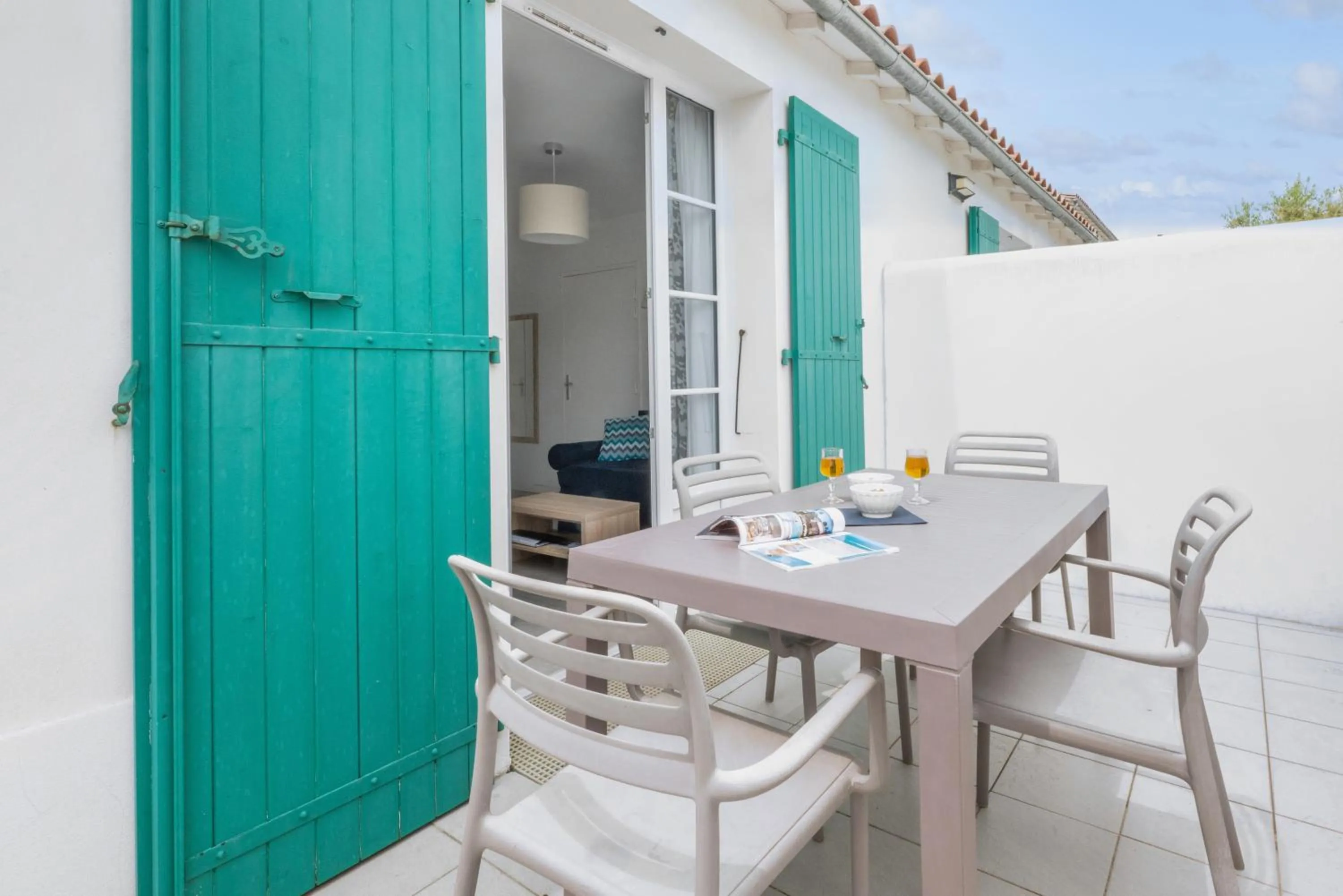 Balcony/Terrace in Résidence Odalys Rêve d'île