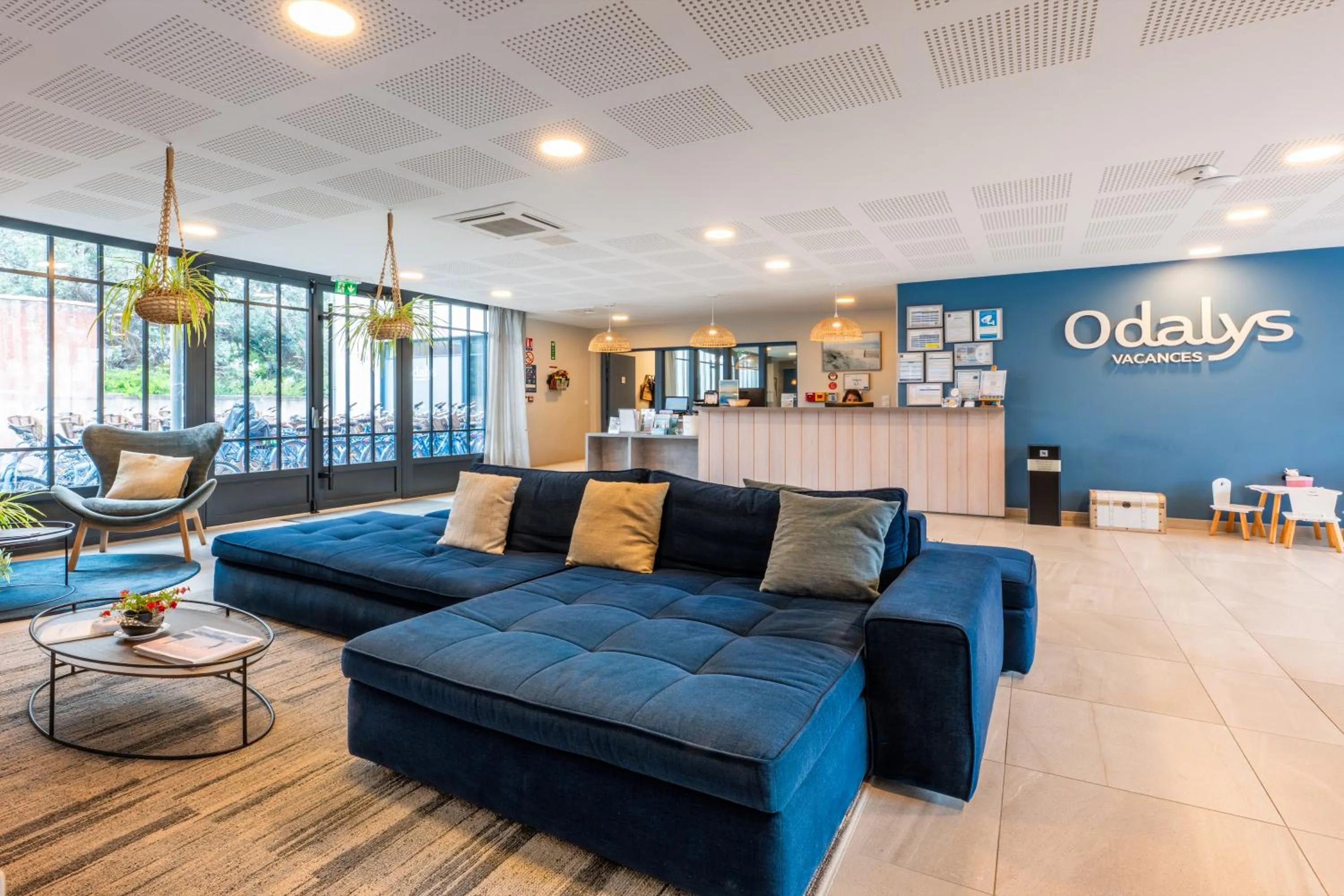 Lobby or reception in Résidence Odalys Rêve d'île