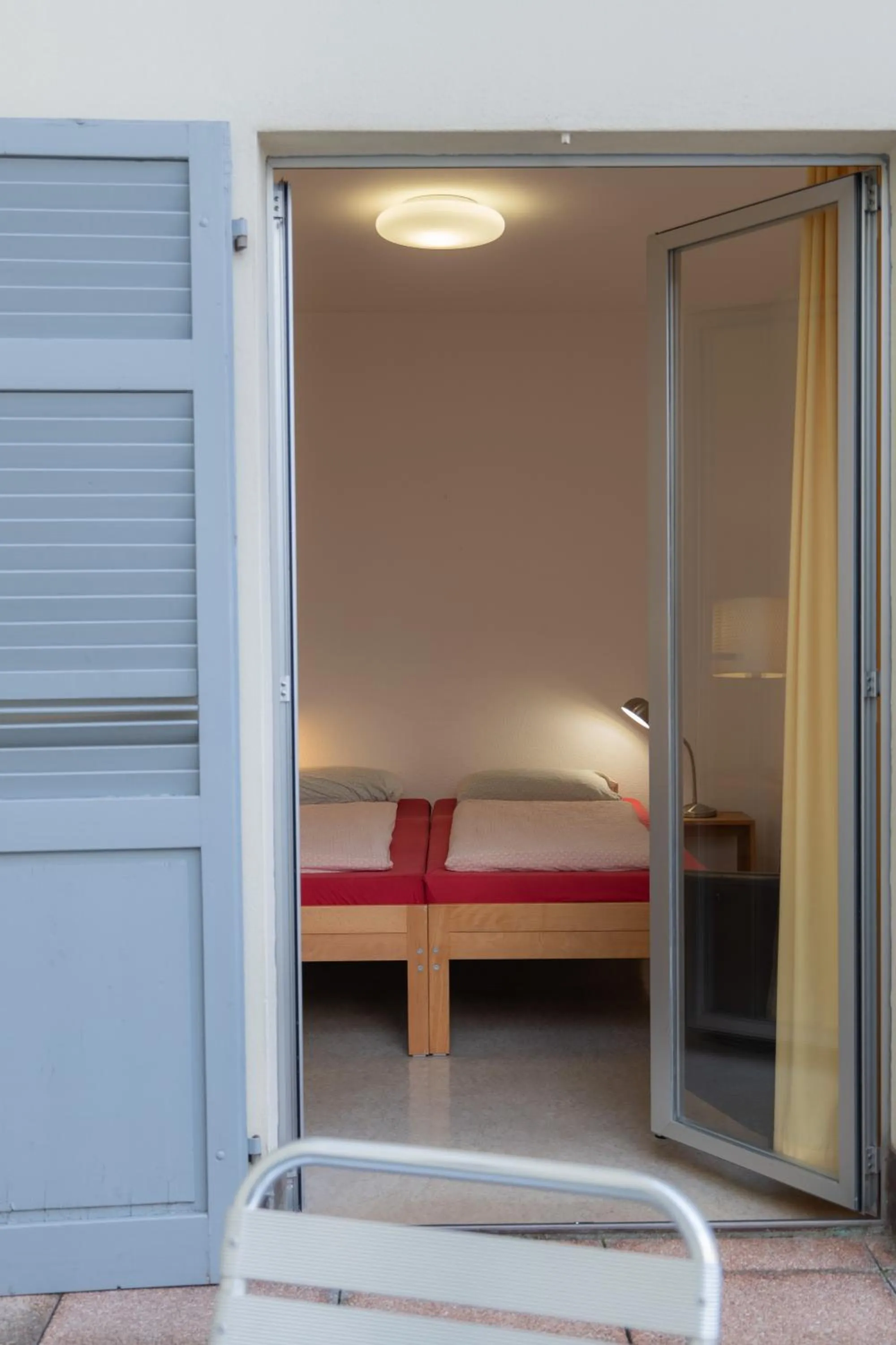 Bedroom, Bed in Locarno Youth Hostel