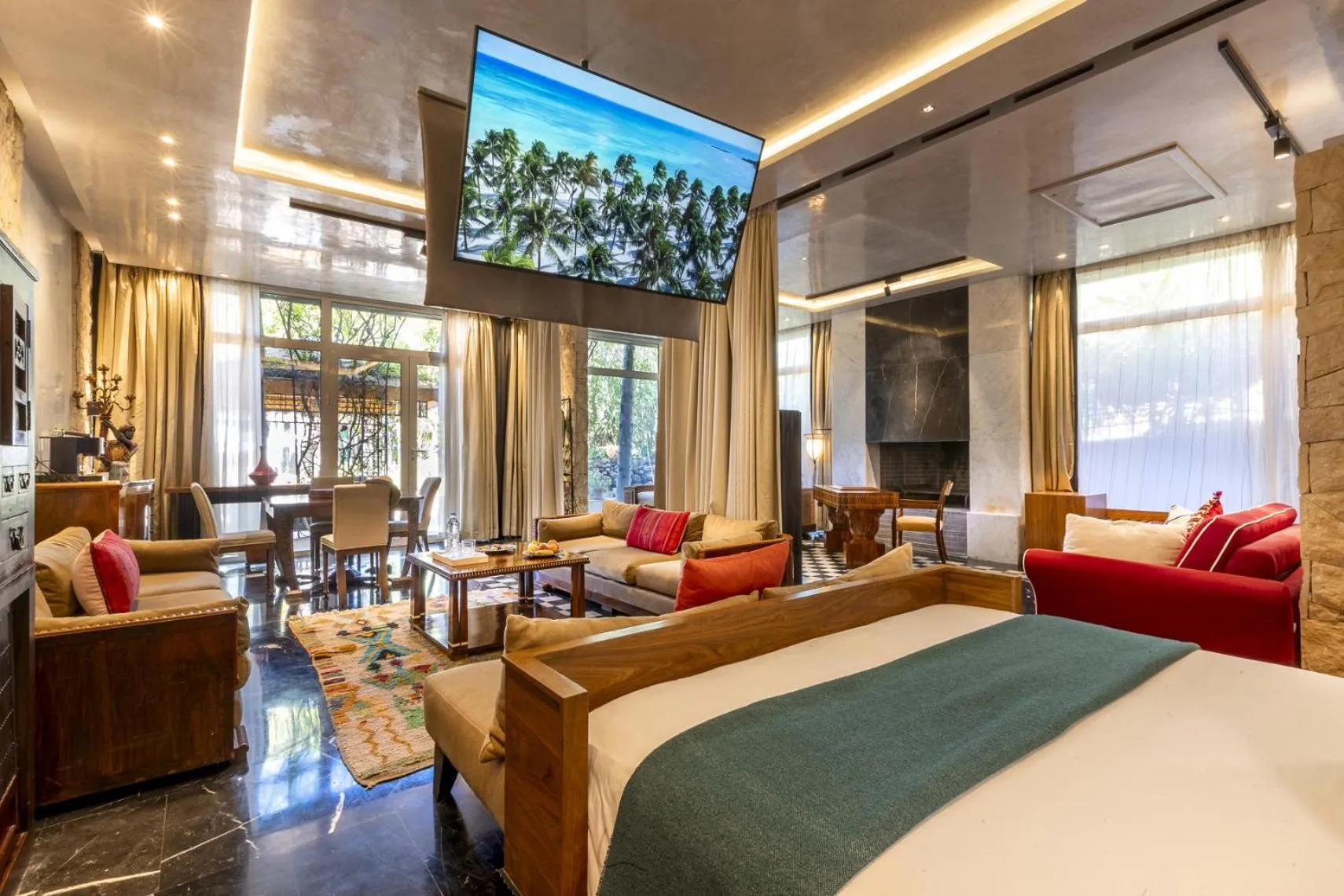 Bedroom, Bed in Palais Mirage d'Atlas, Hôtel & Spa