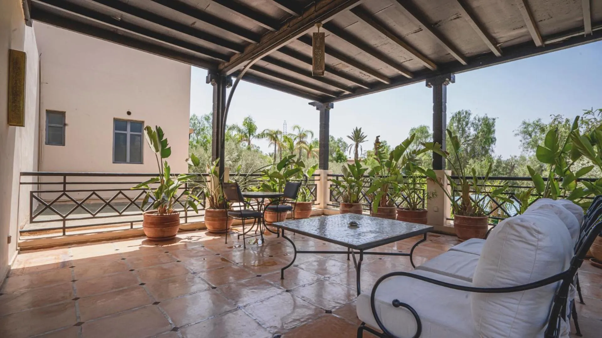 Balcony/Terrace in Palais Mirage d'Atlas, Suites de Luxe & Spa