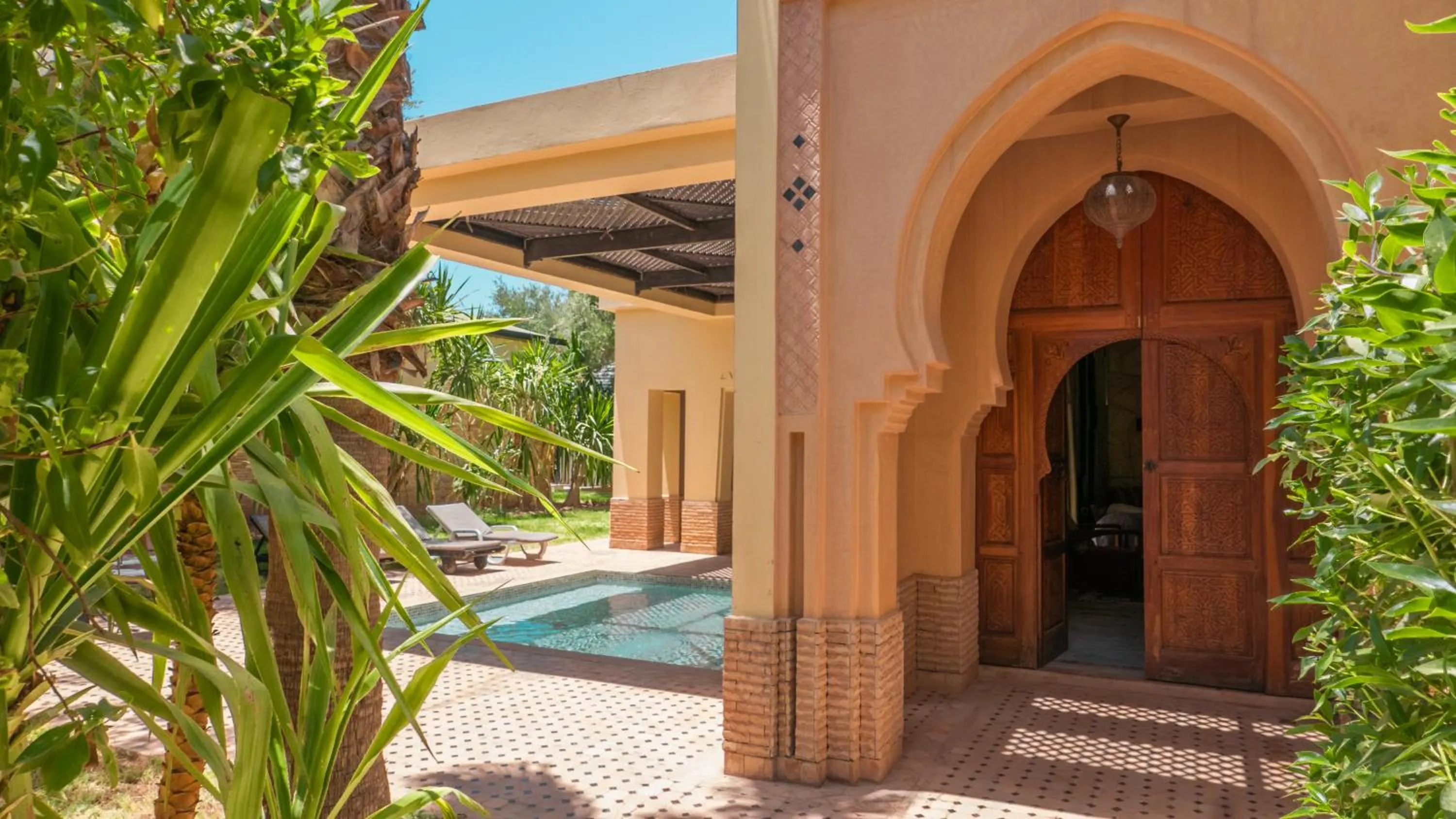 Pool view in Palais Mirage d'Atlas, Suites de Luxe & Spa