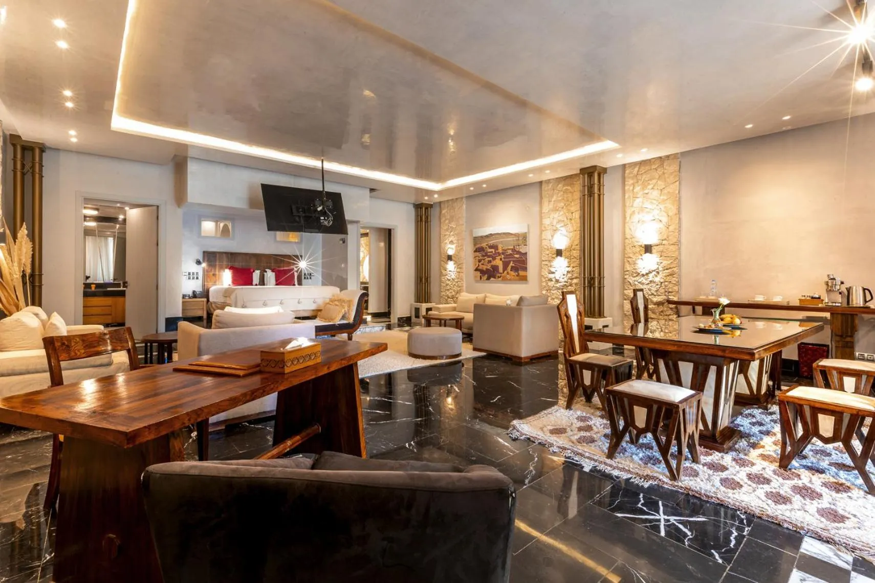 Bedroom in Palais Mirage d'Atlas, Hôtel & Spa