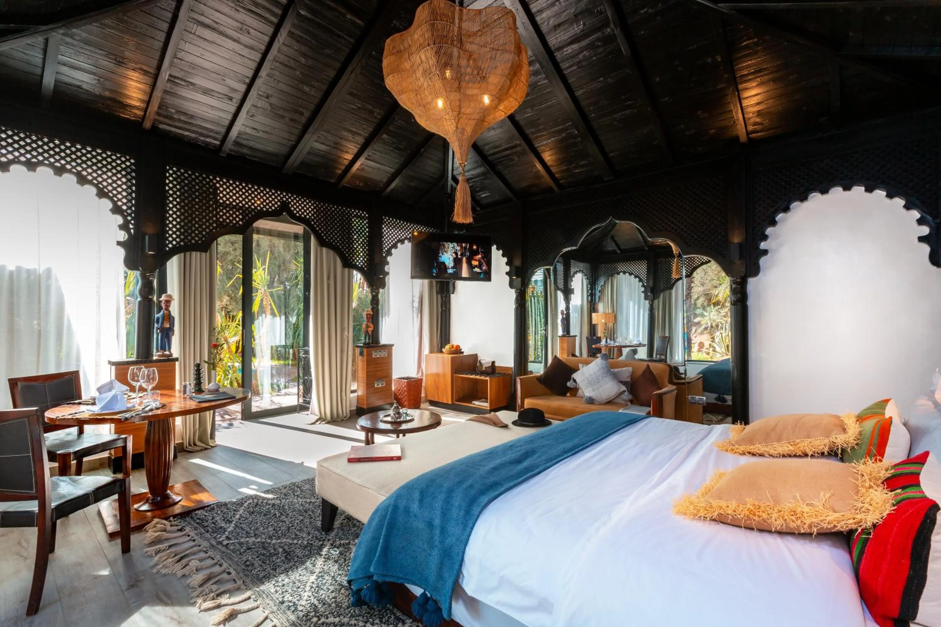 Bedroom, Bed in Palais Mirage d'Atlas, Suites de Luxe & Spa