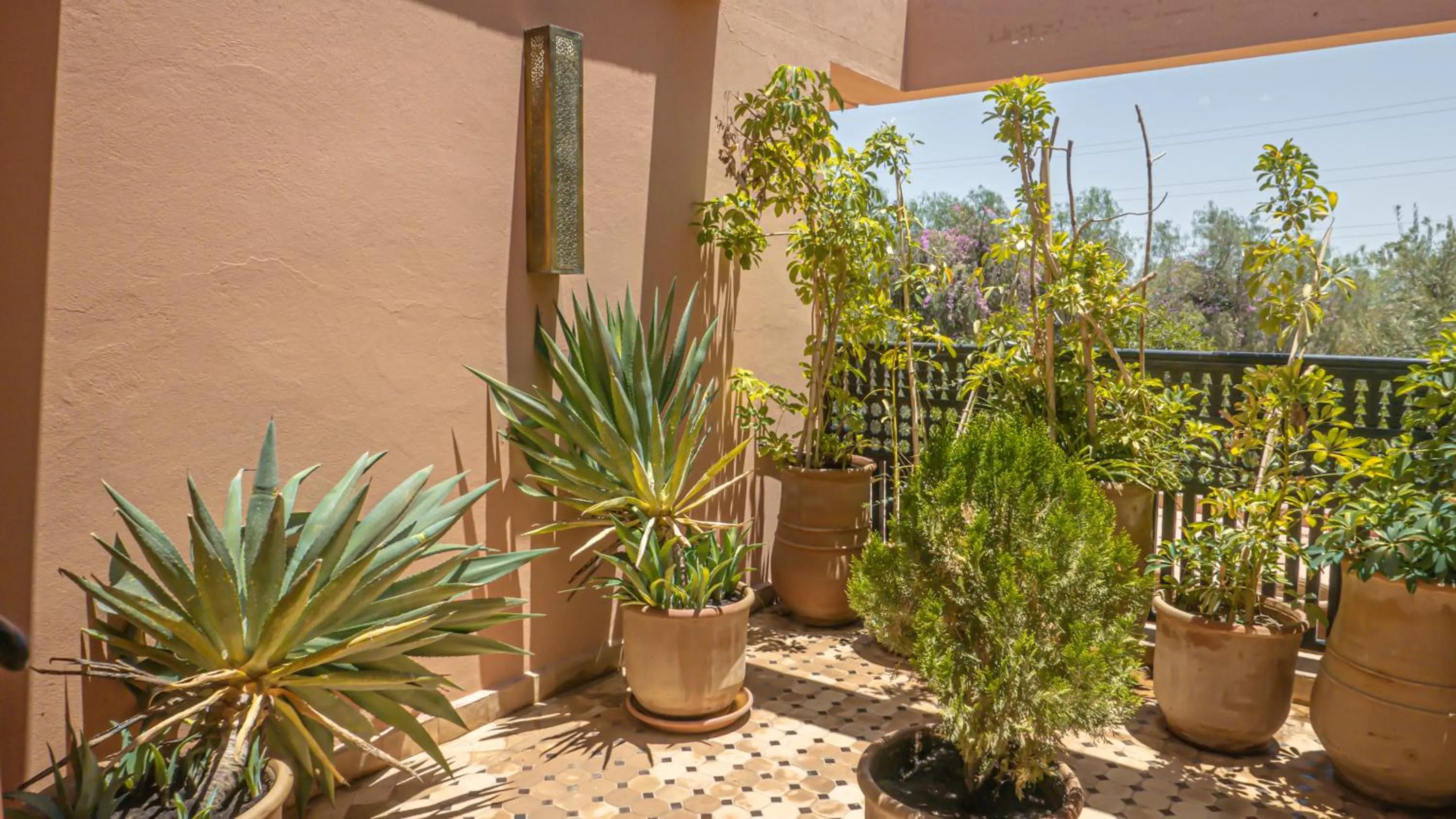 Balcony/Terrace in Palais Mirage d'Atlas, Suites de Luxe & Spa