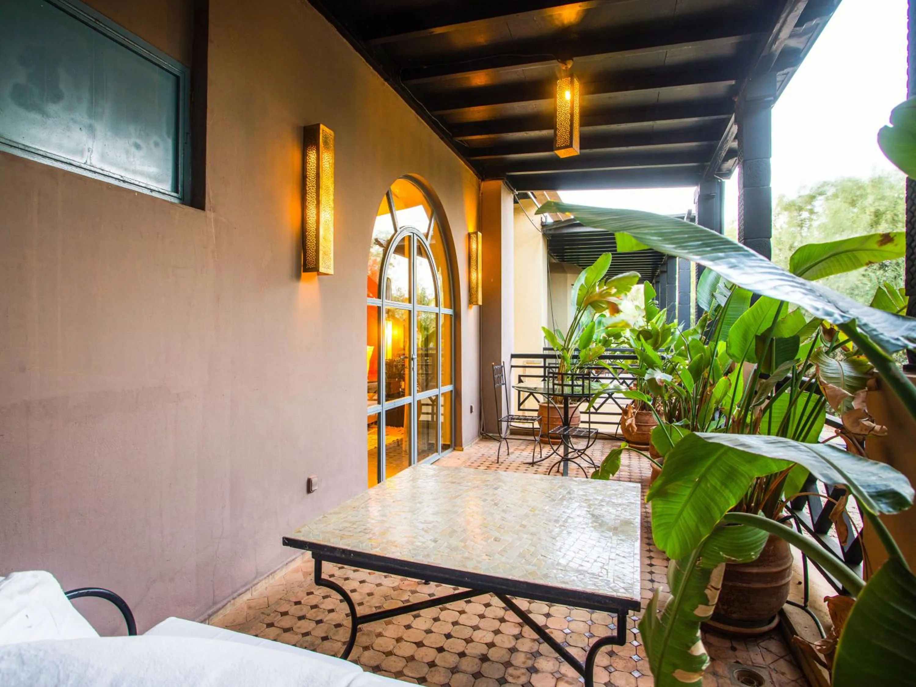 Balcony/Terrace in Palais Mirage d'Atlas, Suites de Luxe & Spa