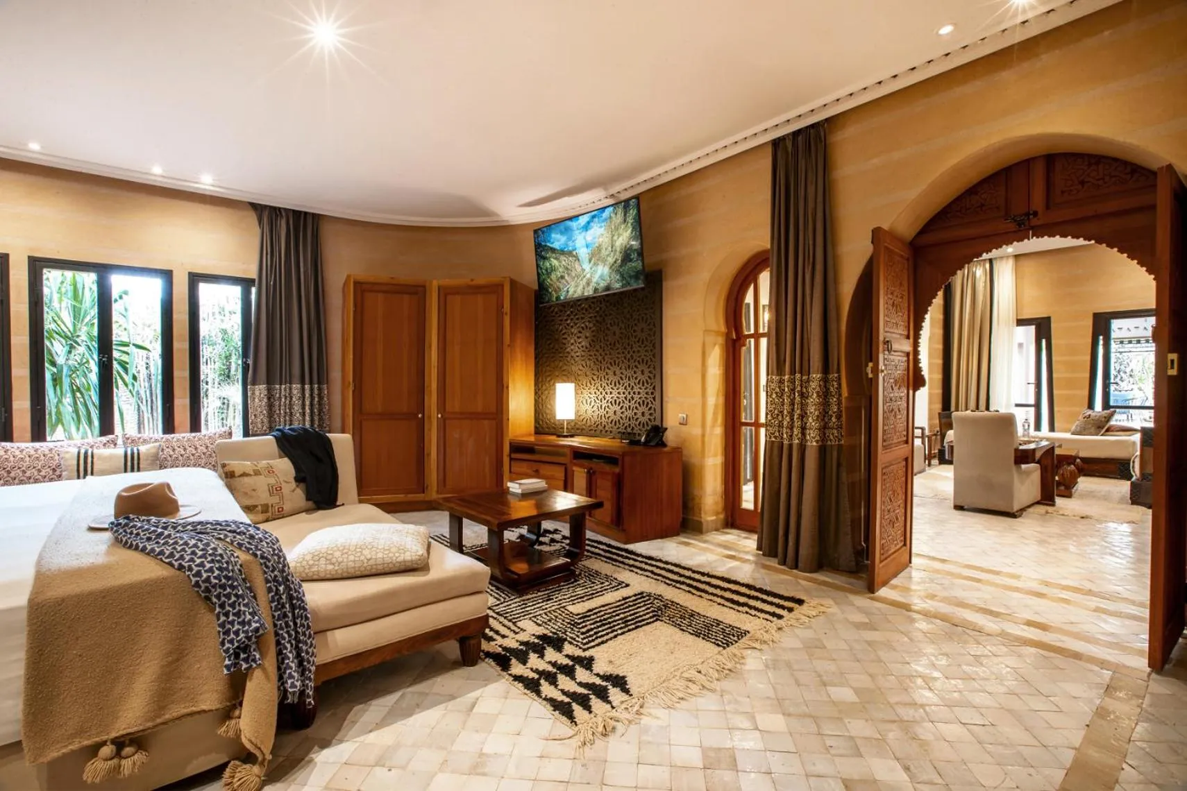 Bedroom, Bed in Palais Mirage d'Atlas, Hôtel & Spa