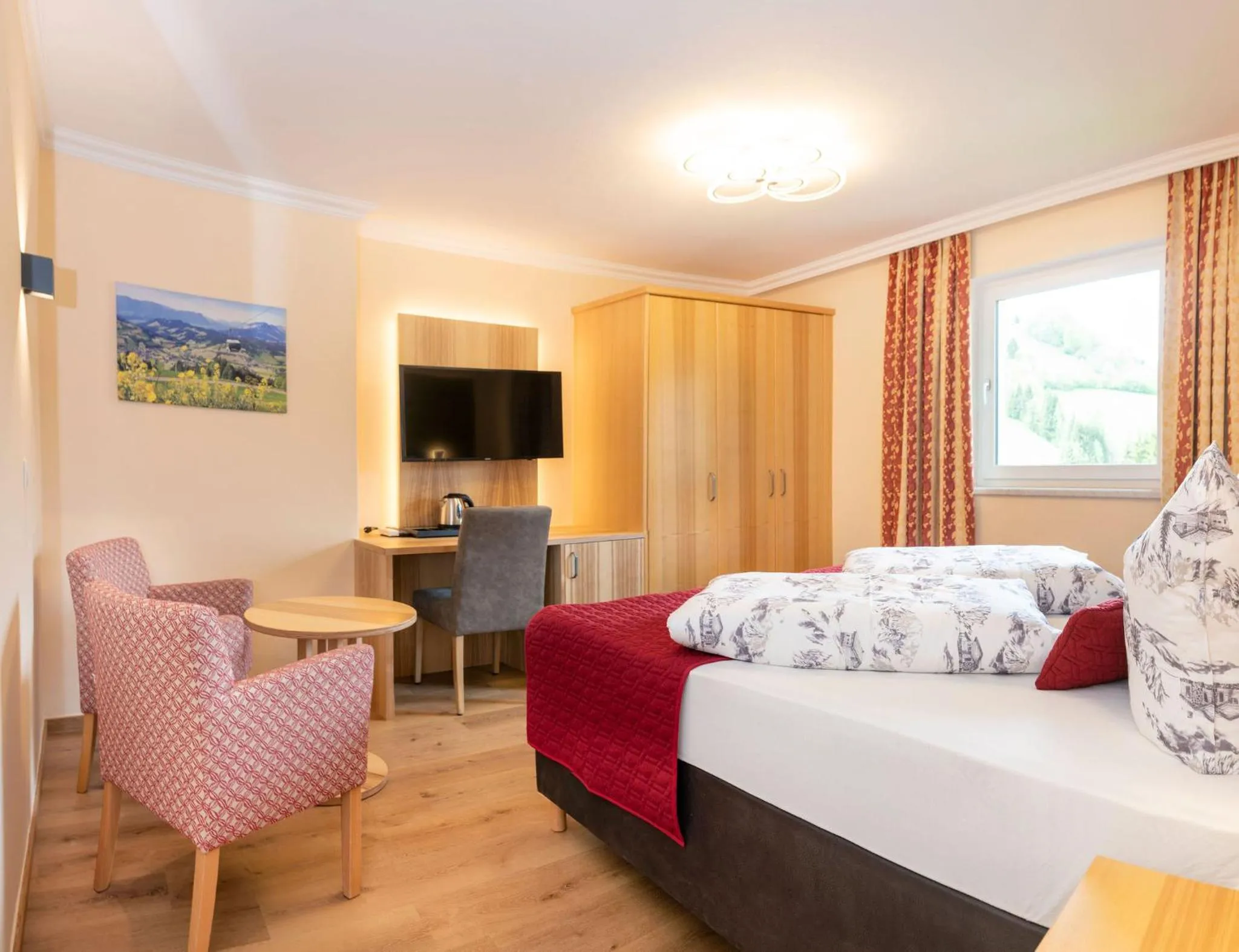 Photo of the whole room, Bed in Hotel Schneeberger