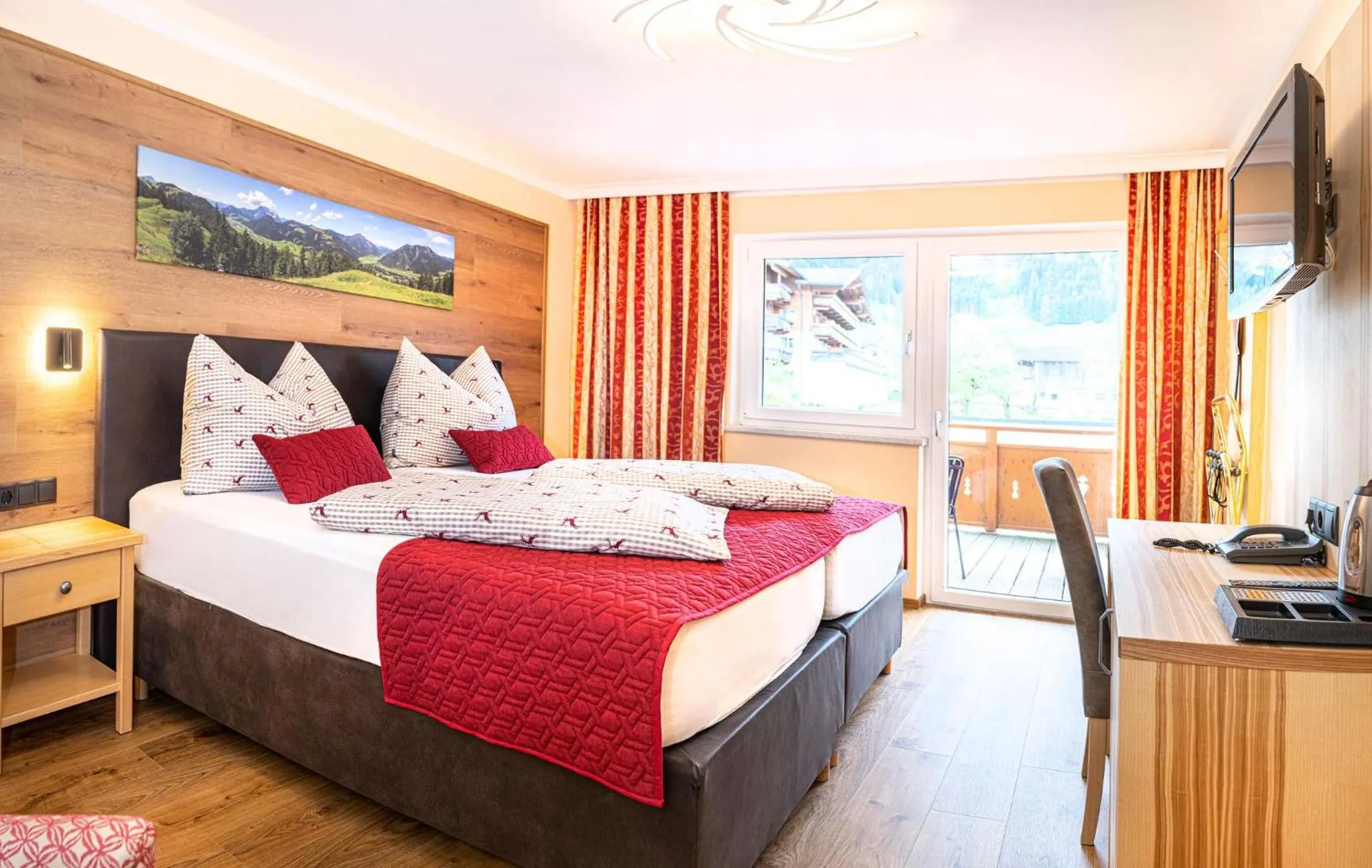 Photo of the whole room, Bed in Hotel Schneeberger