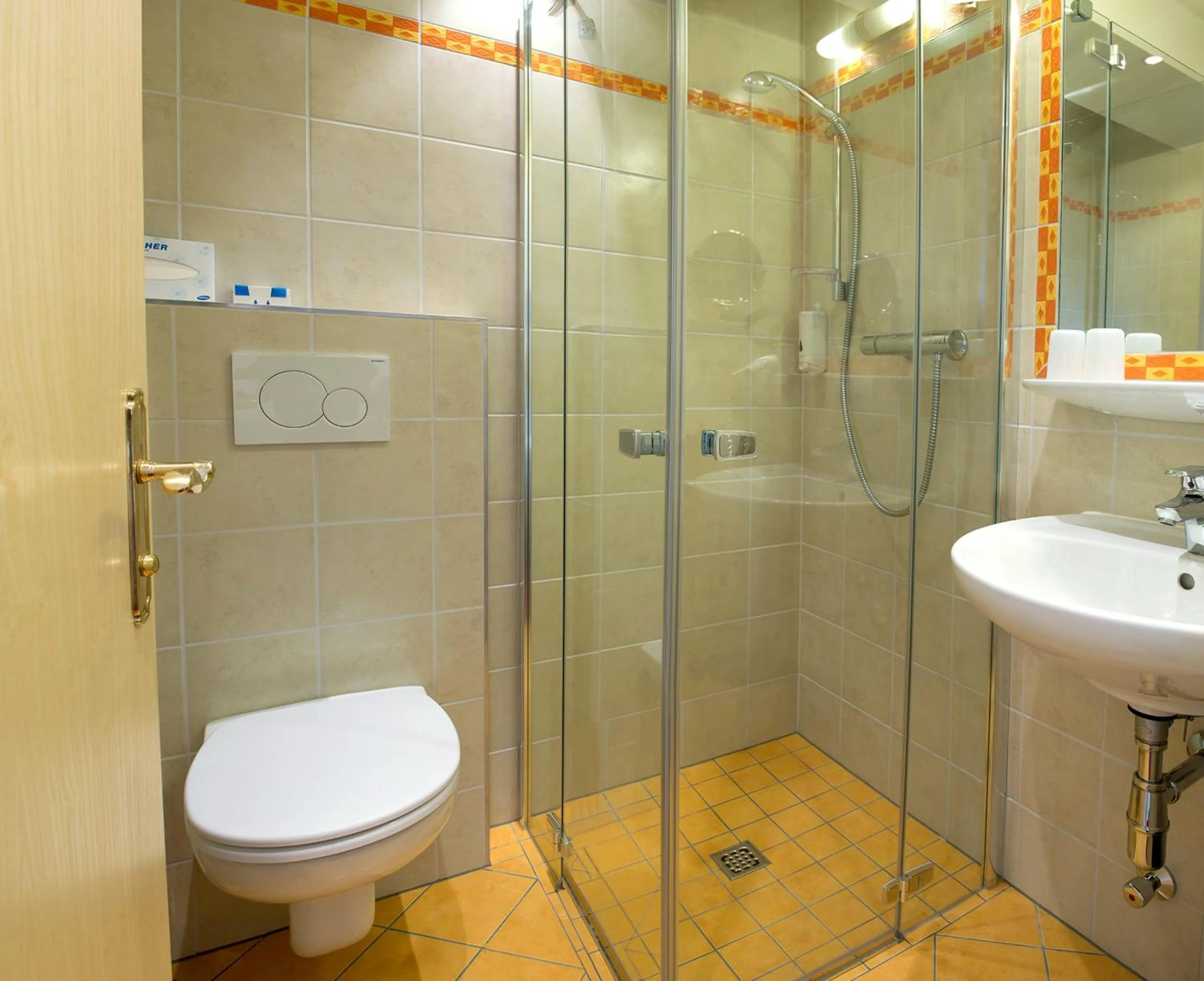 Bathroom in Hotel Schneeberger