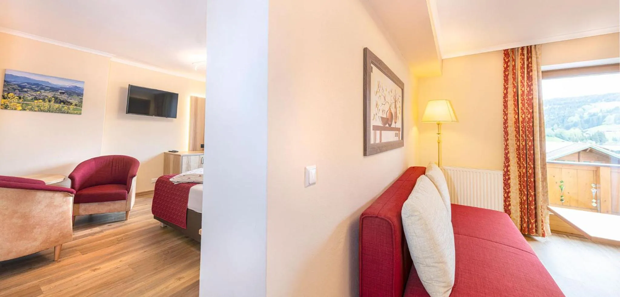 Photo of the whole room, Bed in Hotel Schneeberger