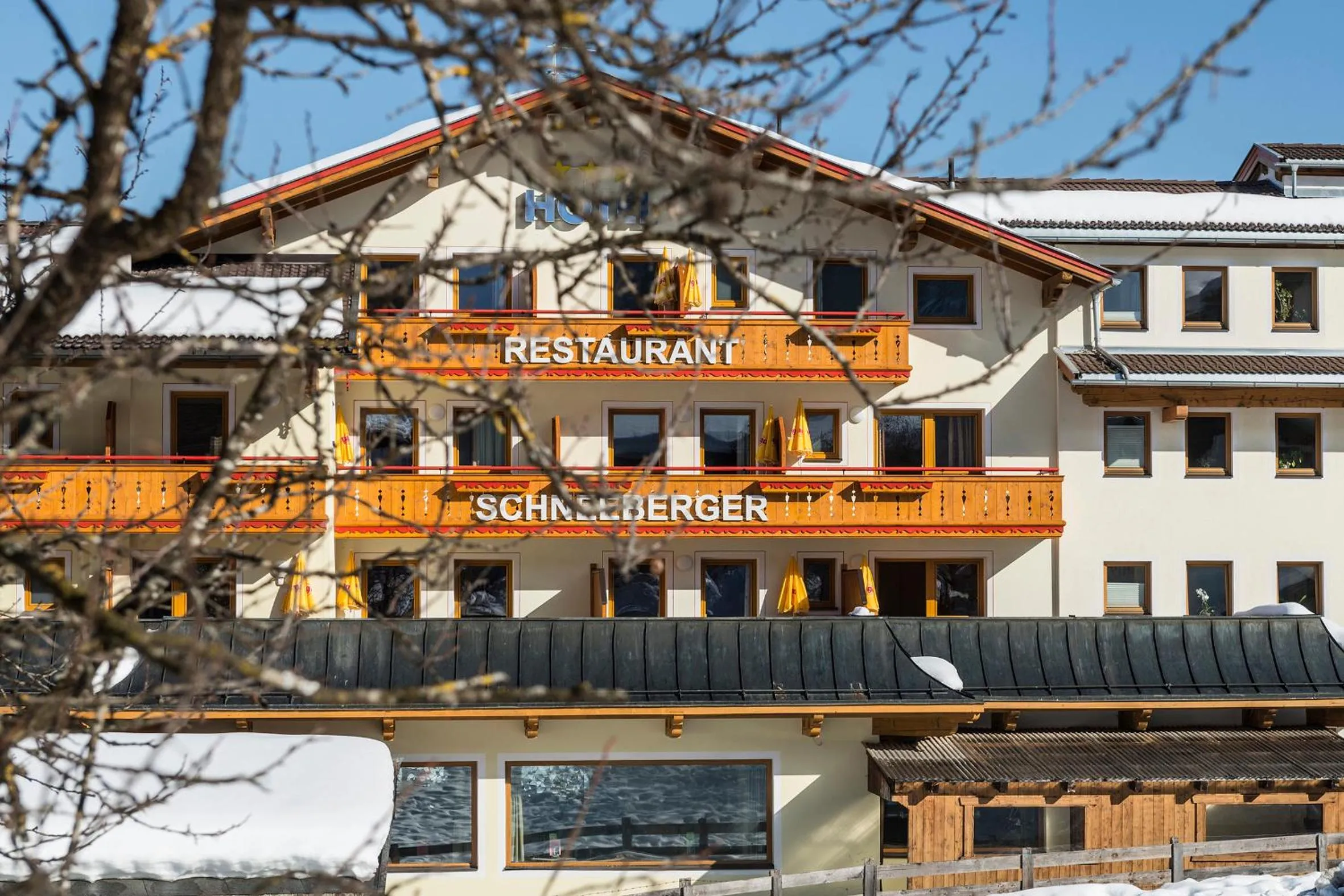 Property building in Hotel Schneeberger