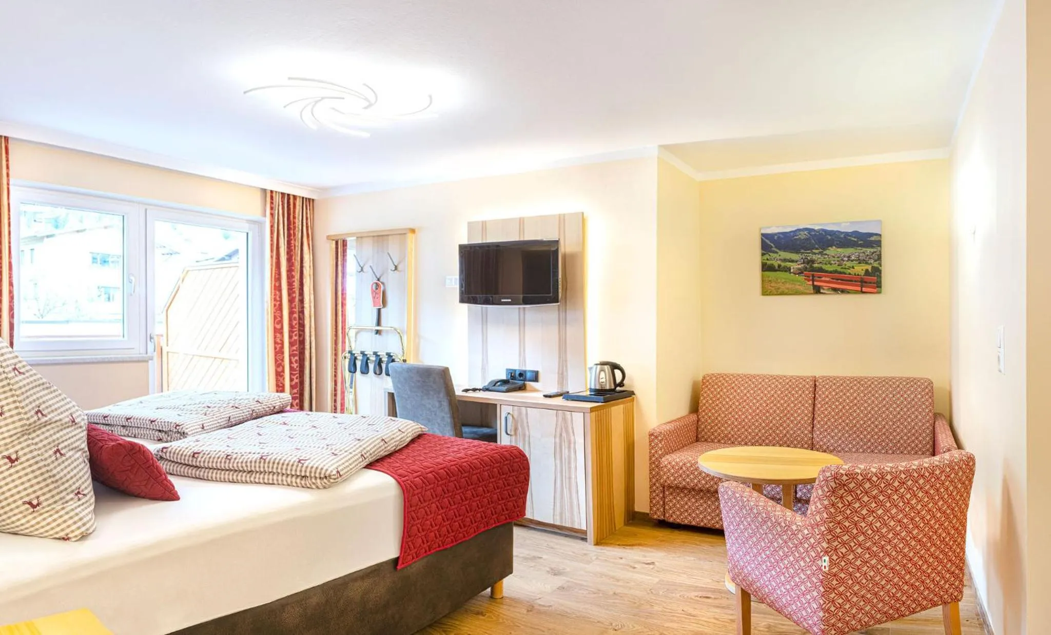 Photo of the whole room, Bed in Hotel Schneeberger