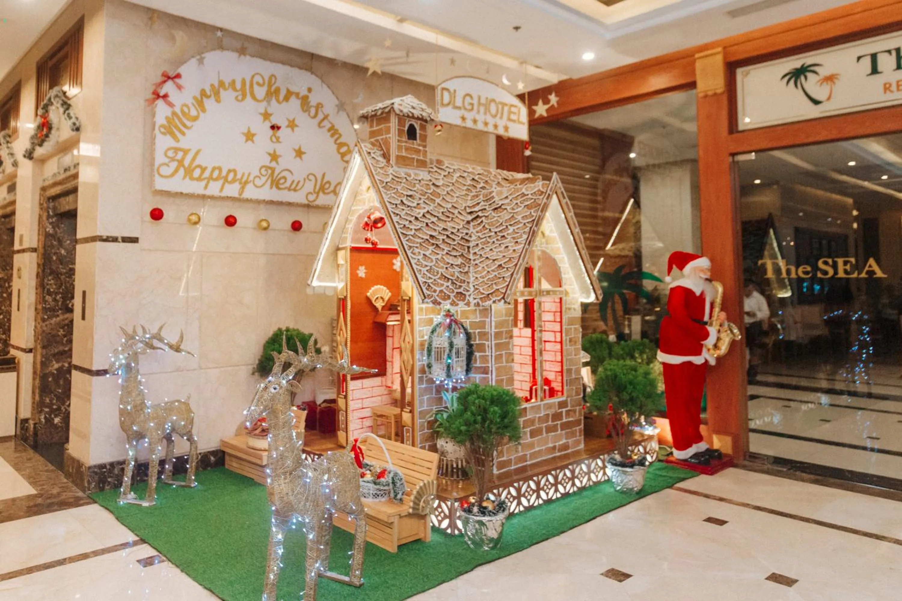 Decorative detail in DLG Hotel Danang