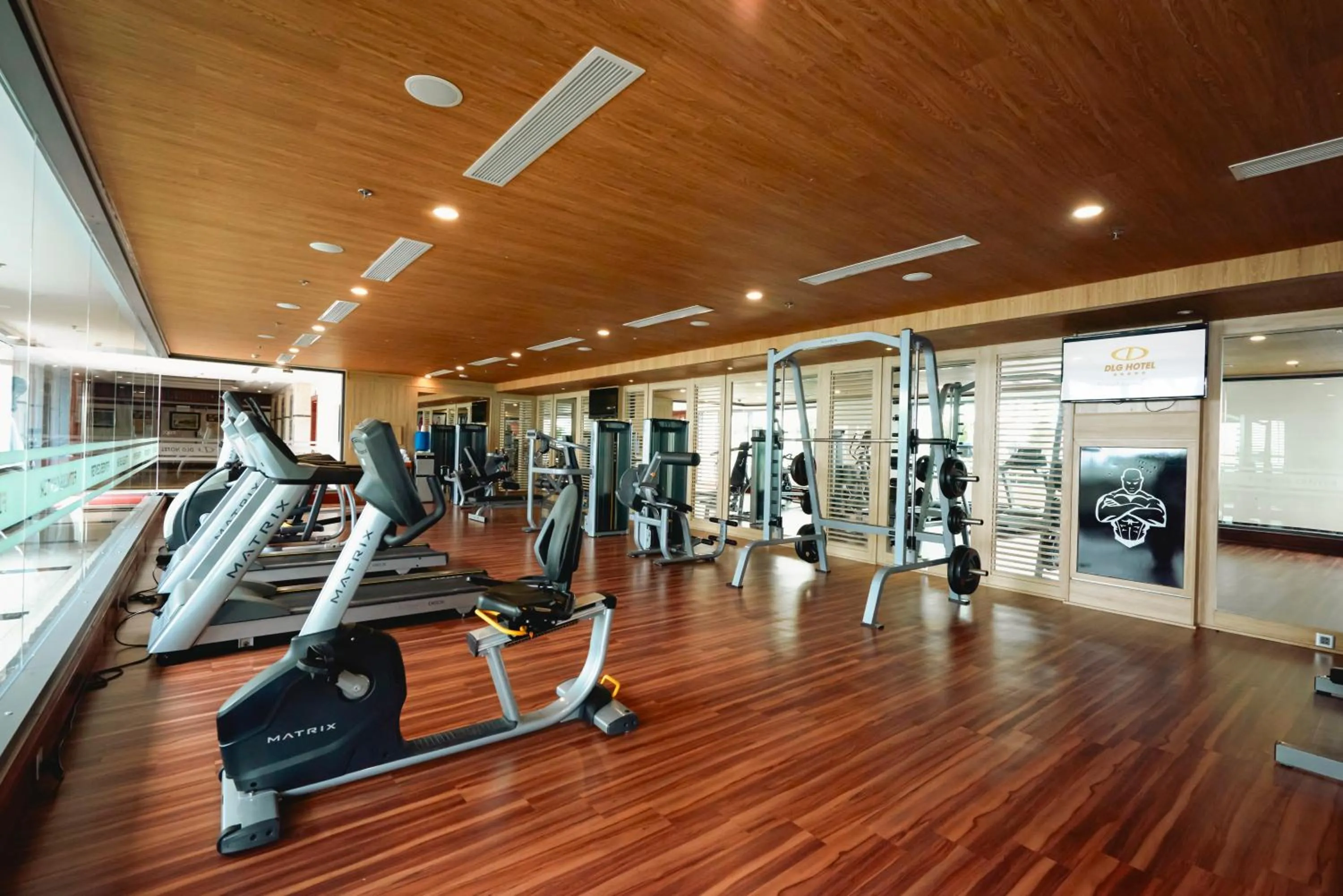 Fitness centre/facilities in DLG Hotel Danang