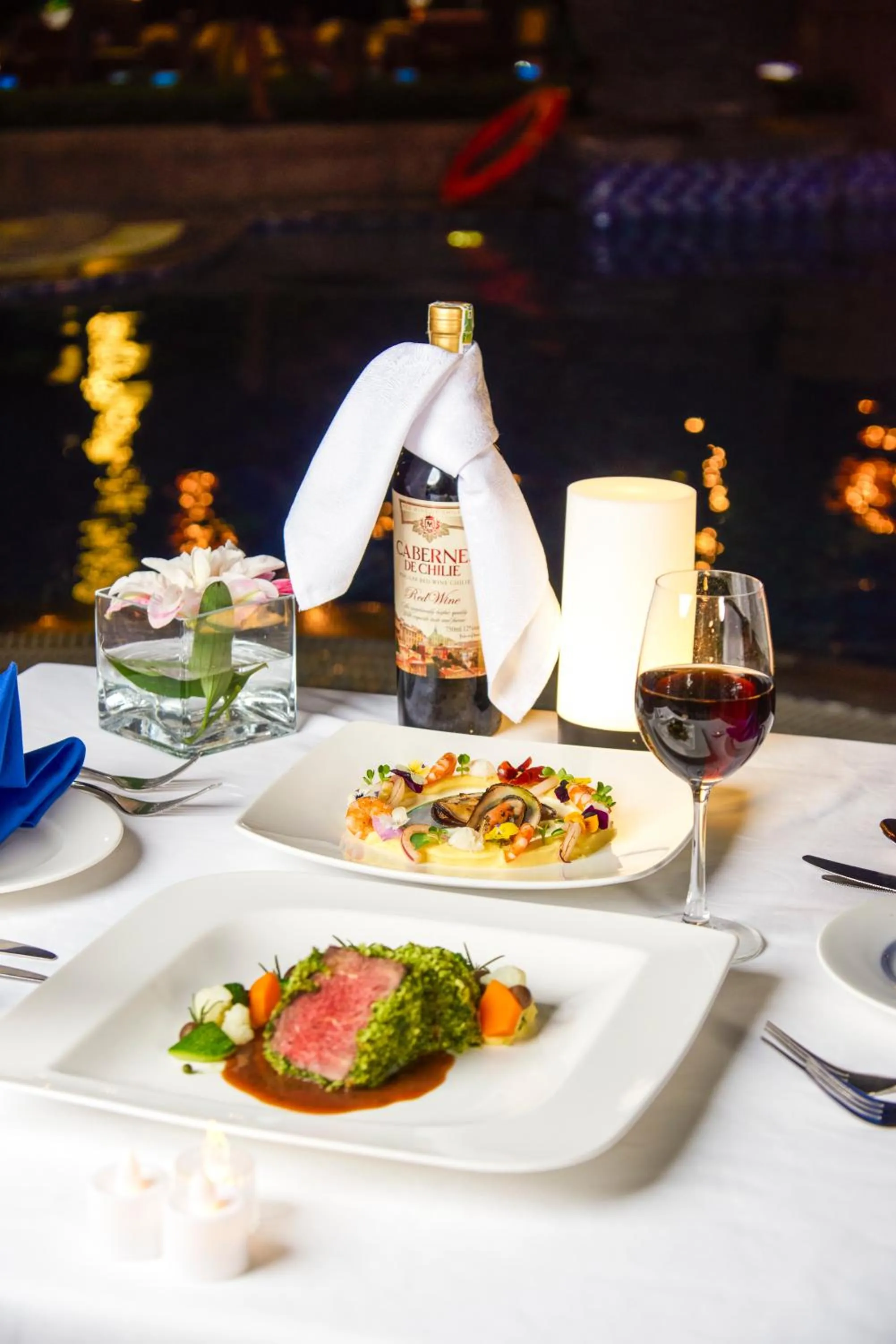 Food and drinks in DLG Hotel Danang