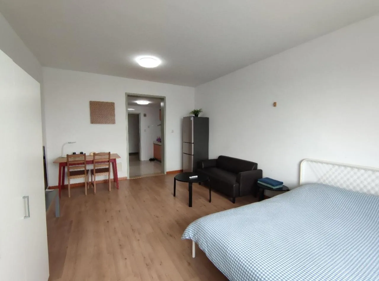 Bed in iNestin Shanghai Apt Xinjinqiao Road