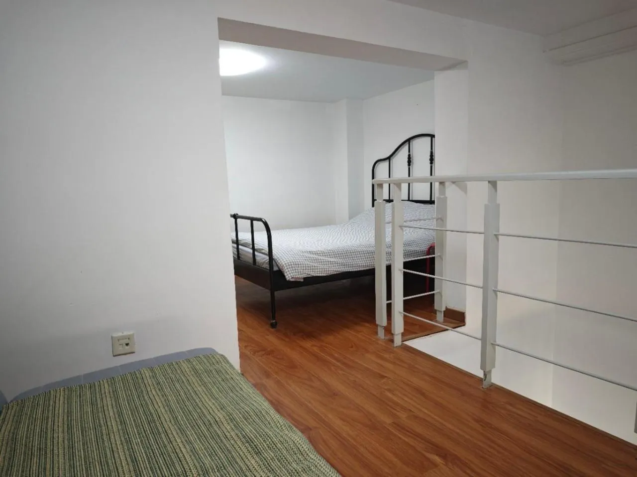 Bed in iNestin Shanghai Apt Xinjinqiao Road