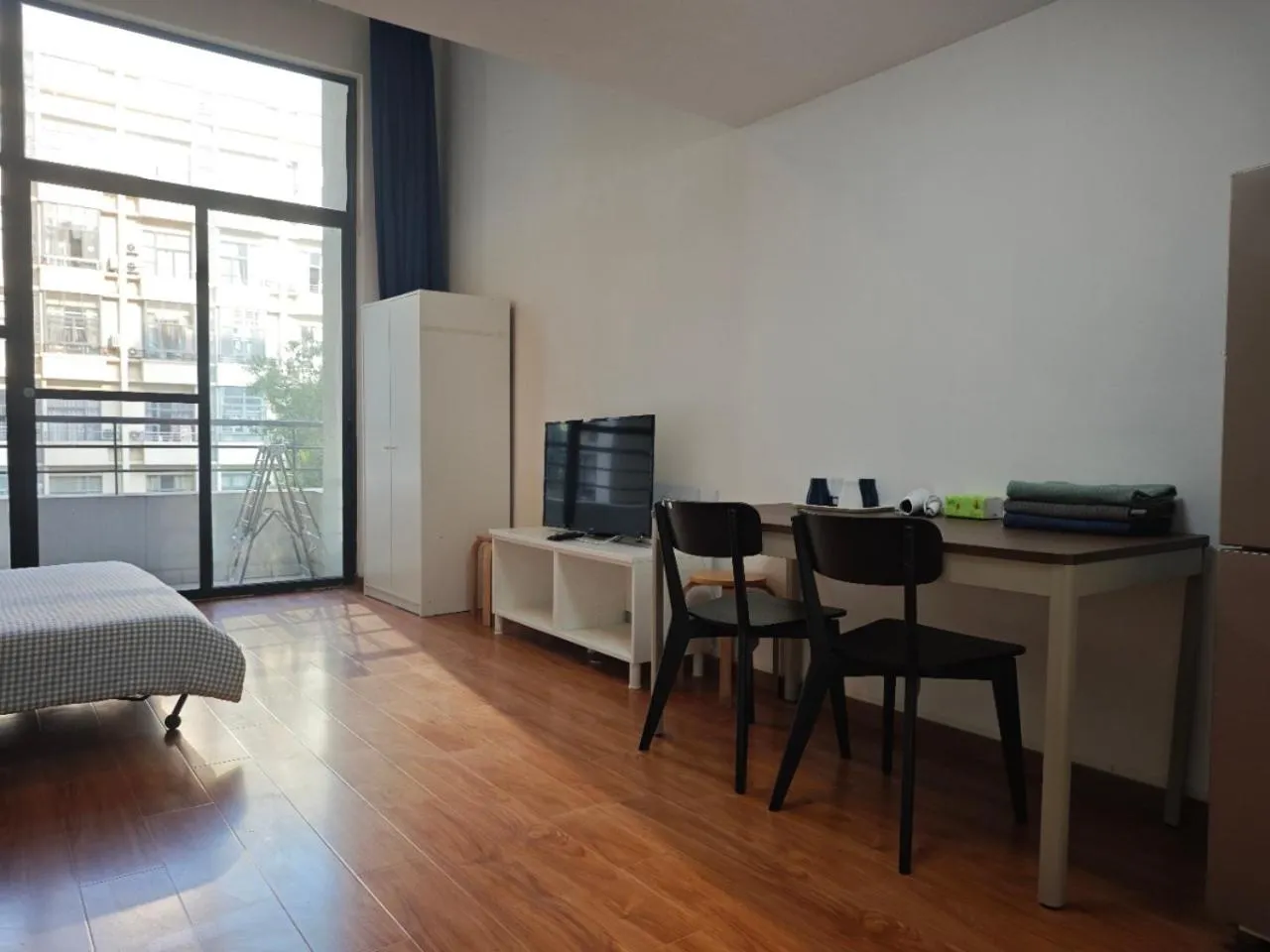 Bed in iNestin Shanghai Apt Xinjinqiao Road