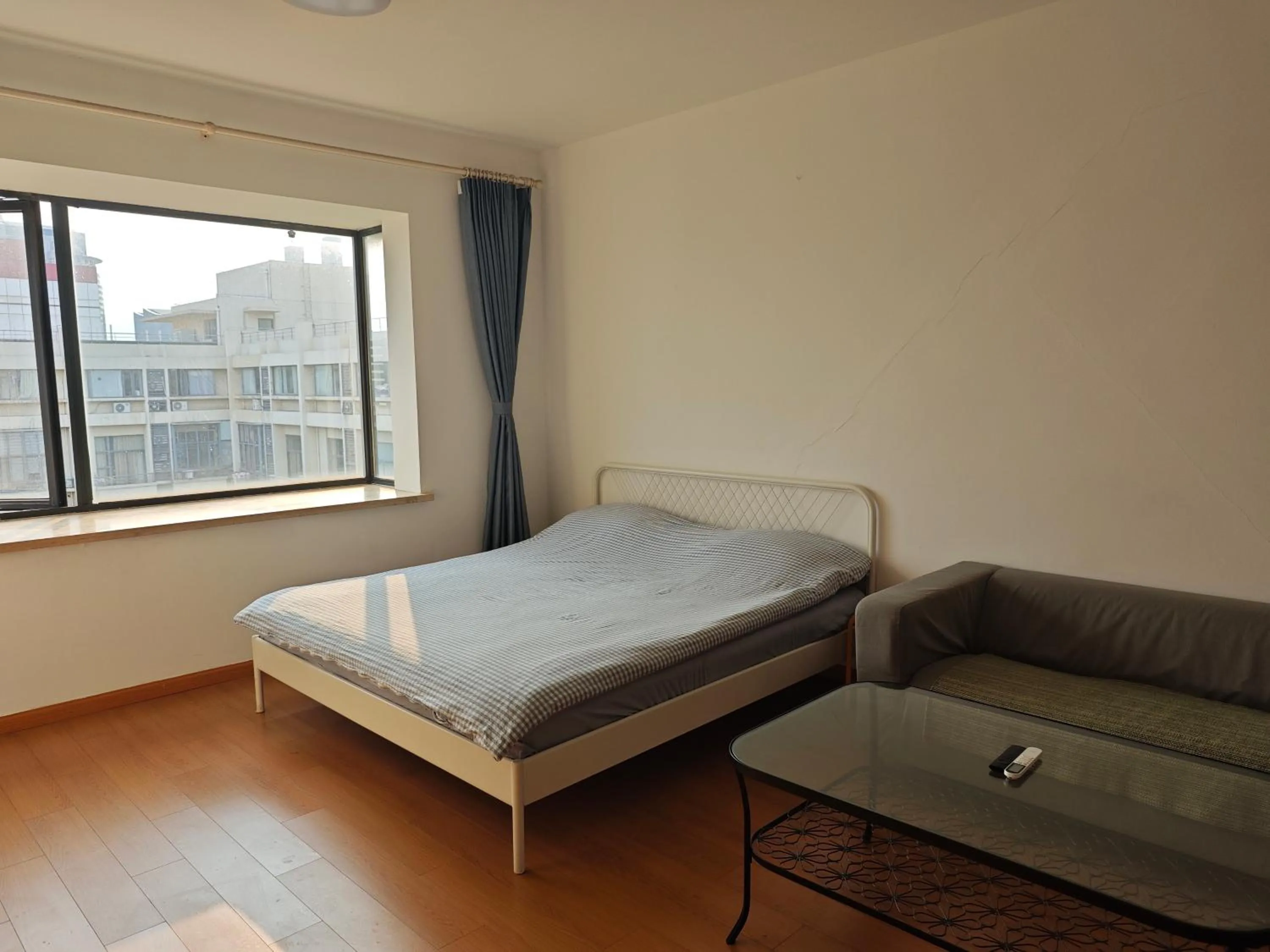 Bed in iNestin Shanghai Apt Xinjinqiao Road