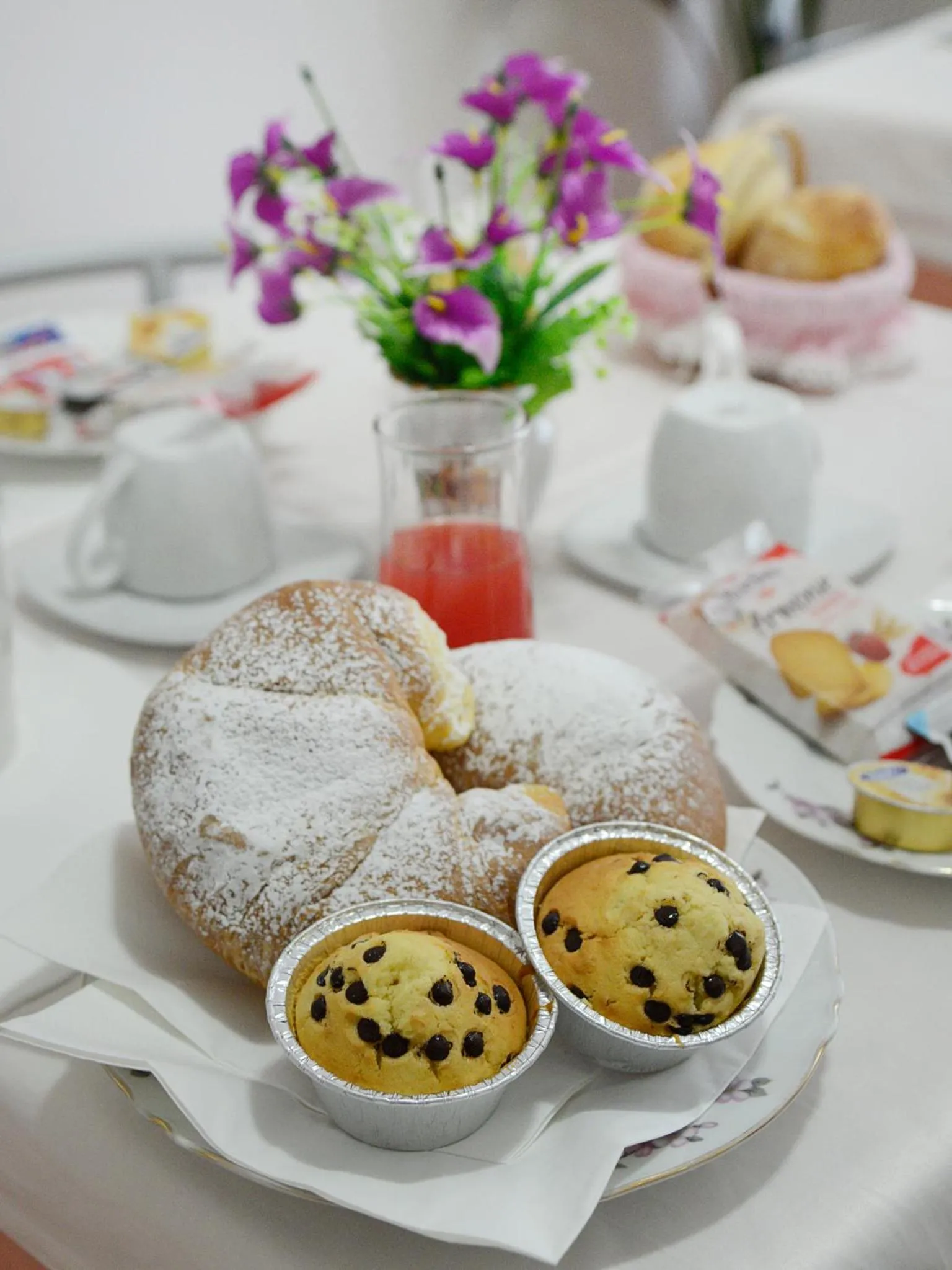 Food and drinks in B&B La casa D'amare