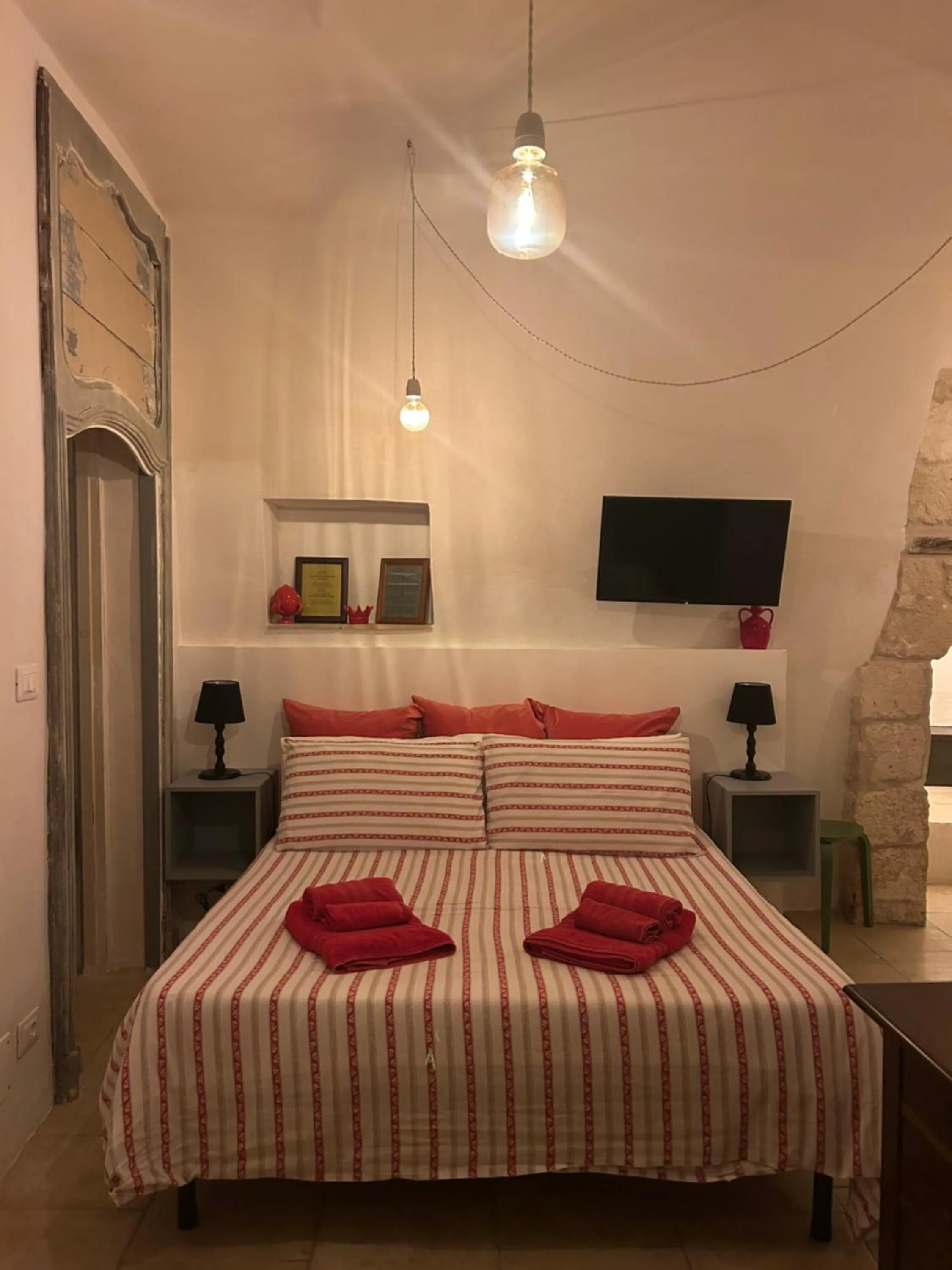 Bed in Masseria Pelosella B&B