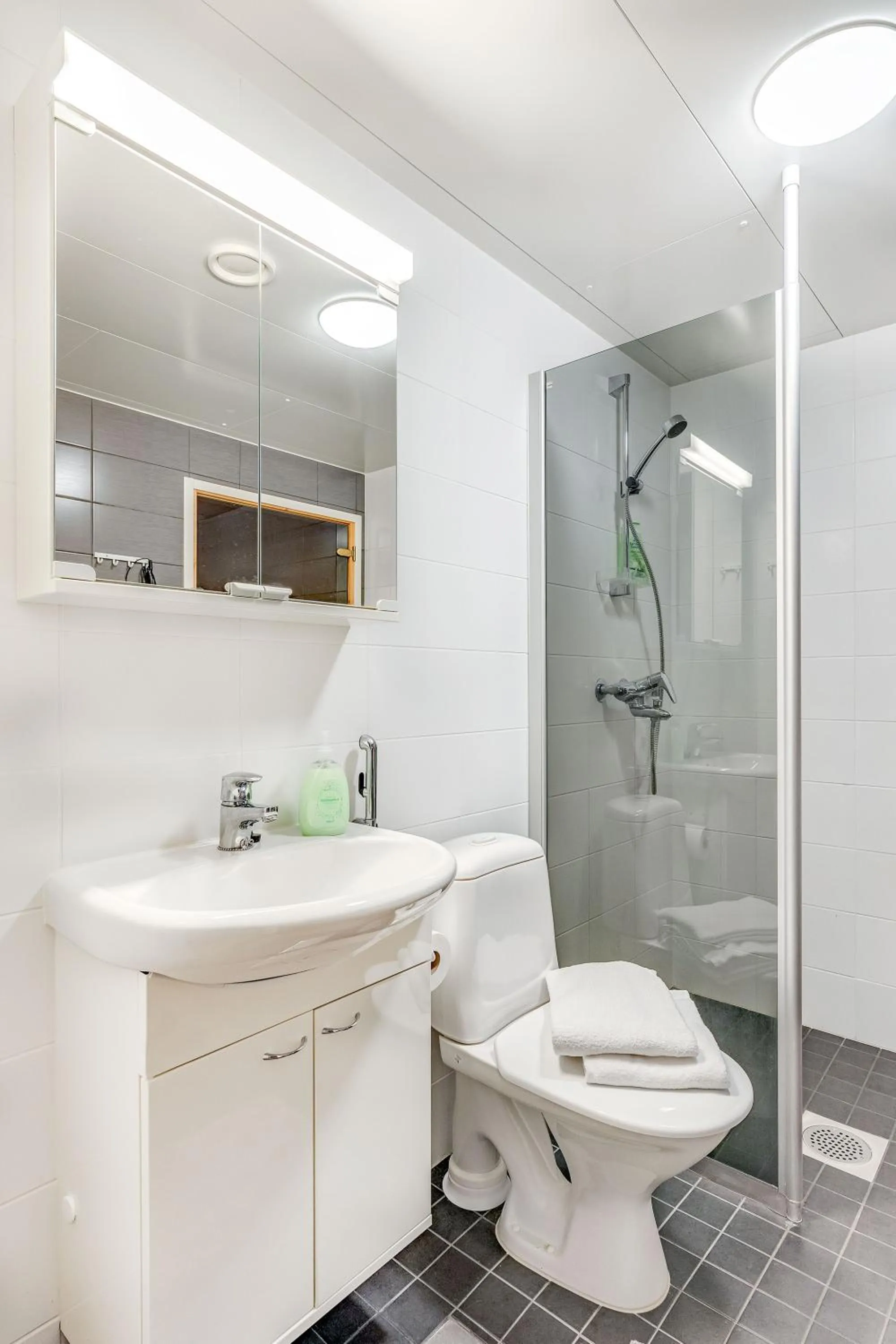 Shower in Haave Apartments Tampere