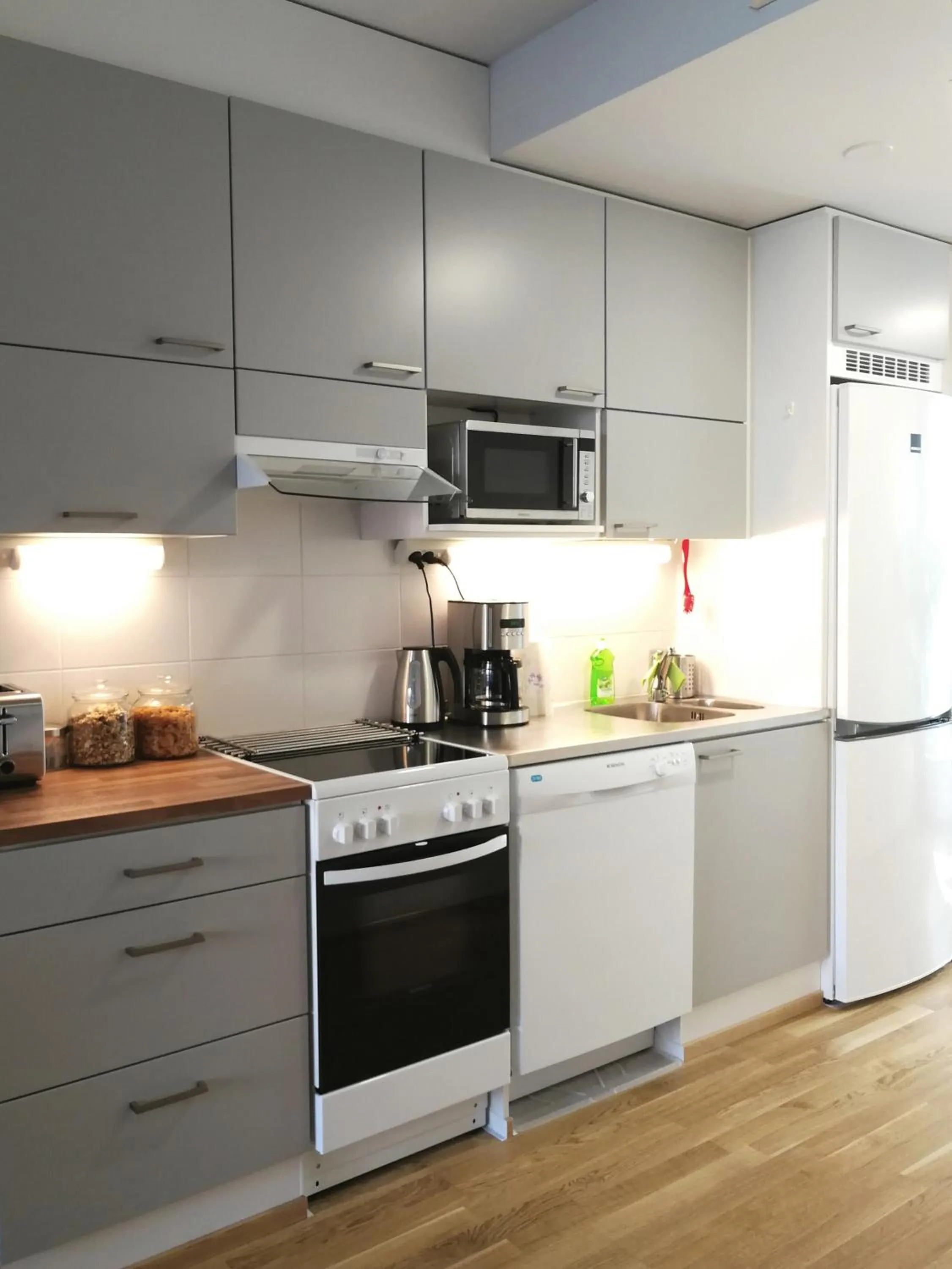 Coffee/tea facilities in Haave Apartments Tampere