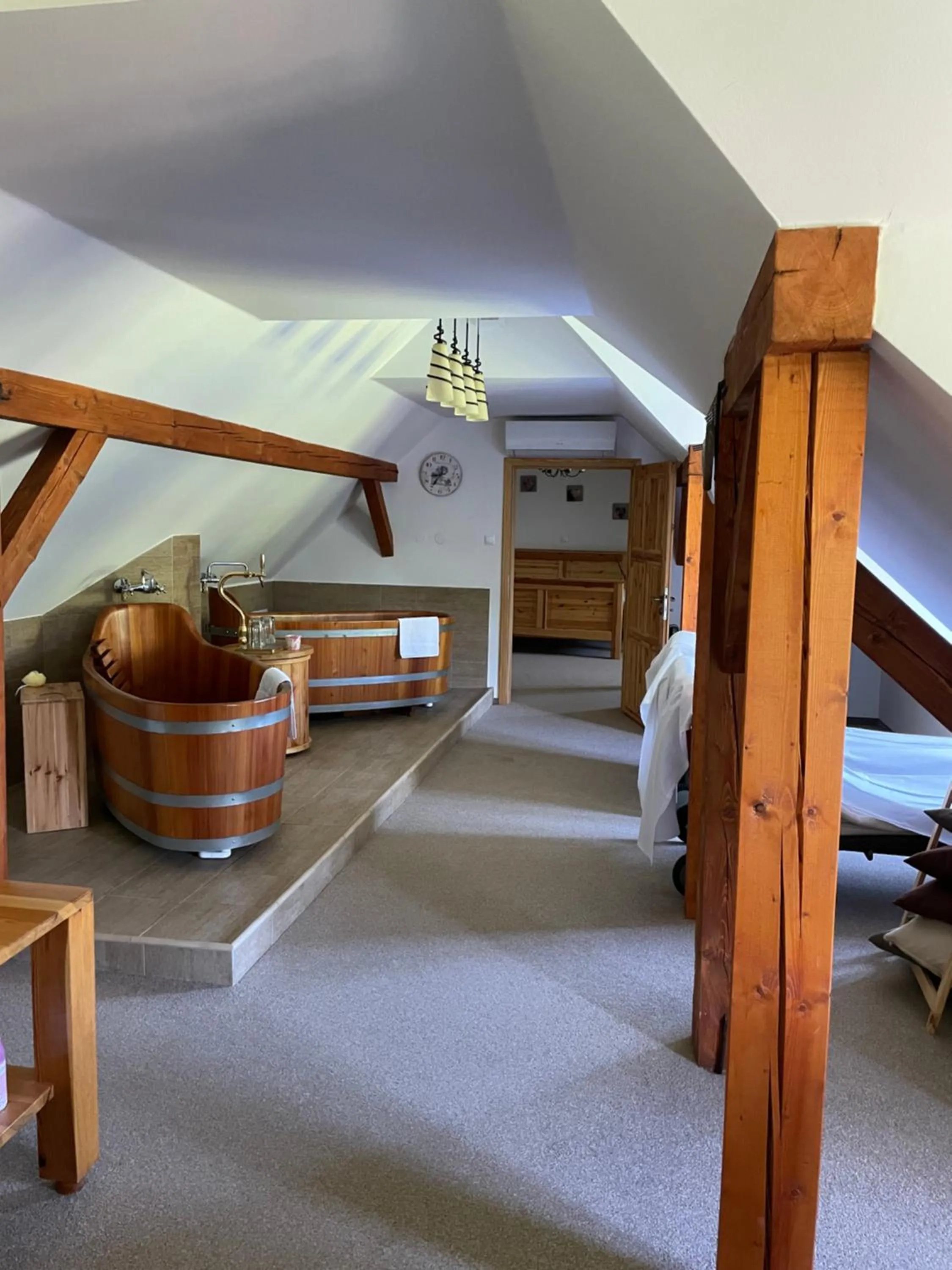 Photo of the whole room, Bed in Wellness Hotel Svachovka