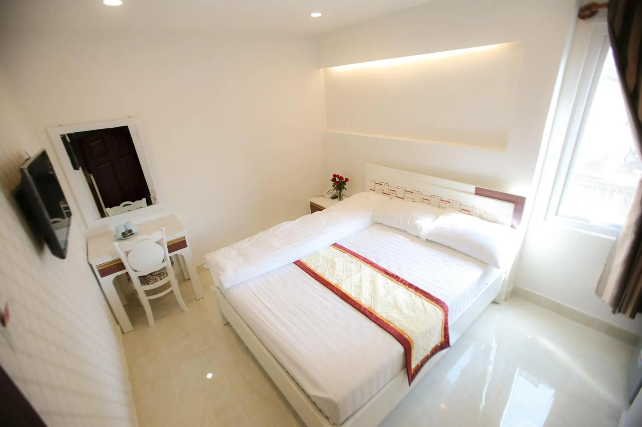 Bed in Thanh Thanh Hotel