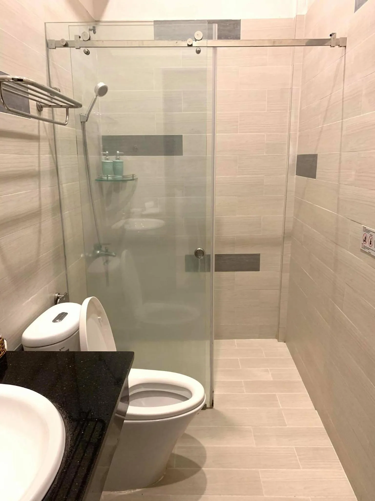 Bathroom in Thanh Thanh Hotel