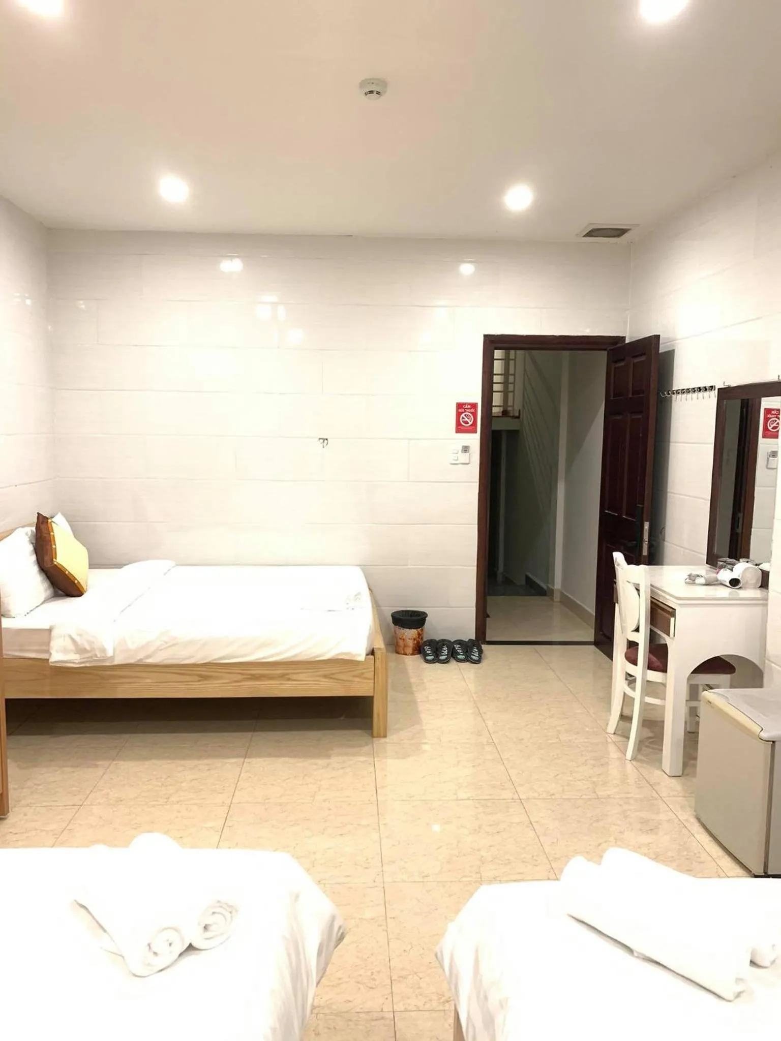 Bed in Thanh Thanh Hotel