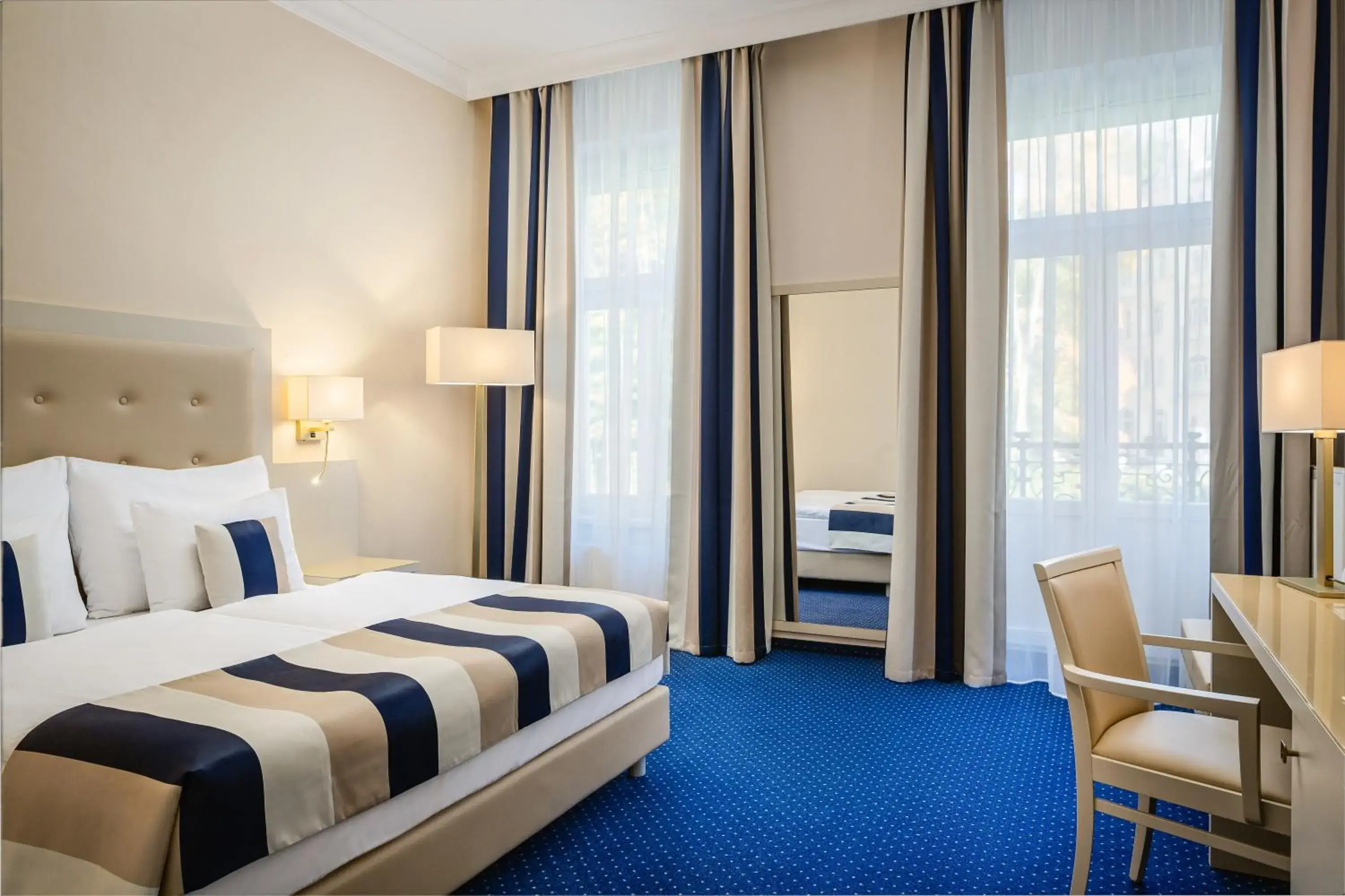 Comfort Single Room with Wellness Access in Grandhotel Nabokov Comfort Single Room with Wellness Access in Grandhotel Nabokov