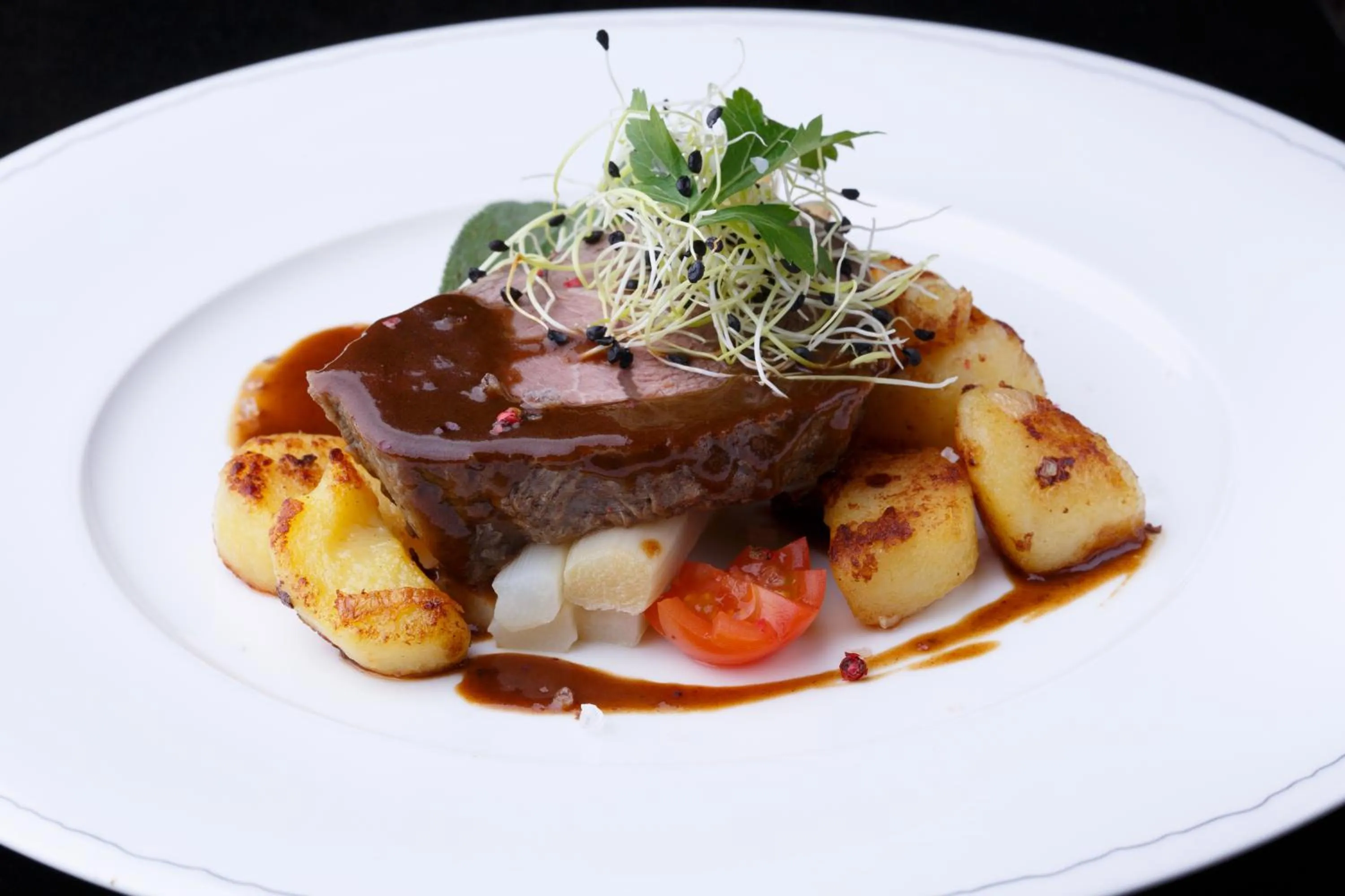 Restaurant/places to eat in Grandhotel Nabokov