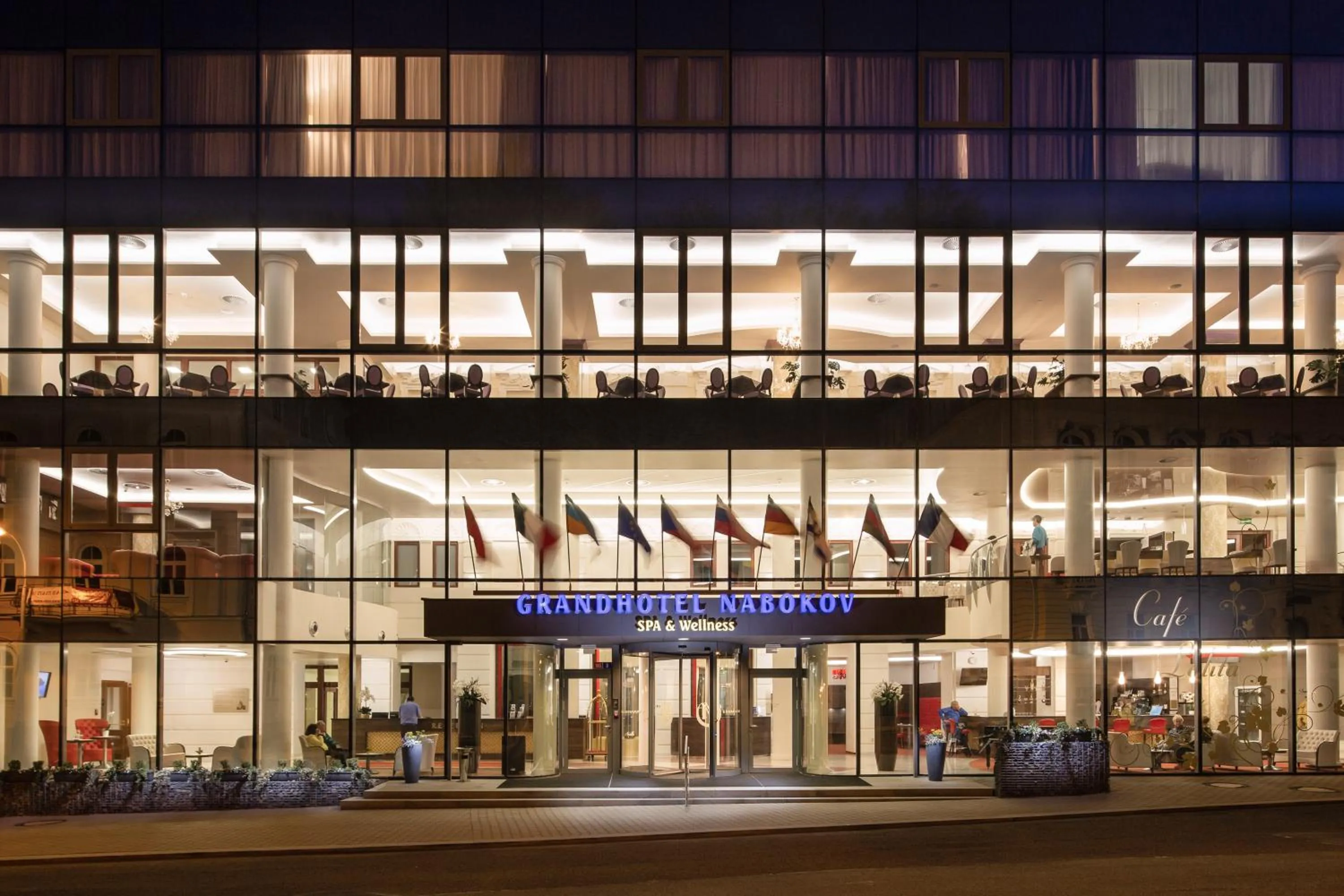 Property building in Grandhotel Nabokov