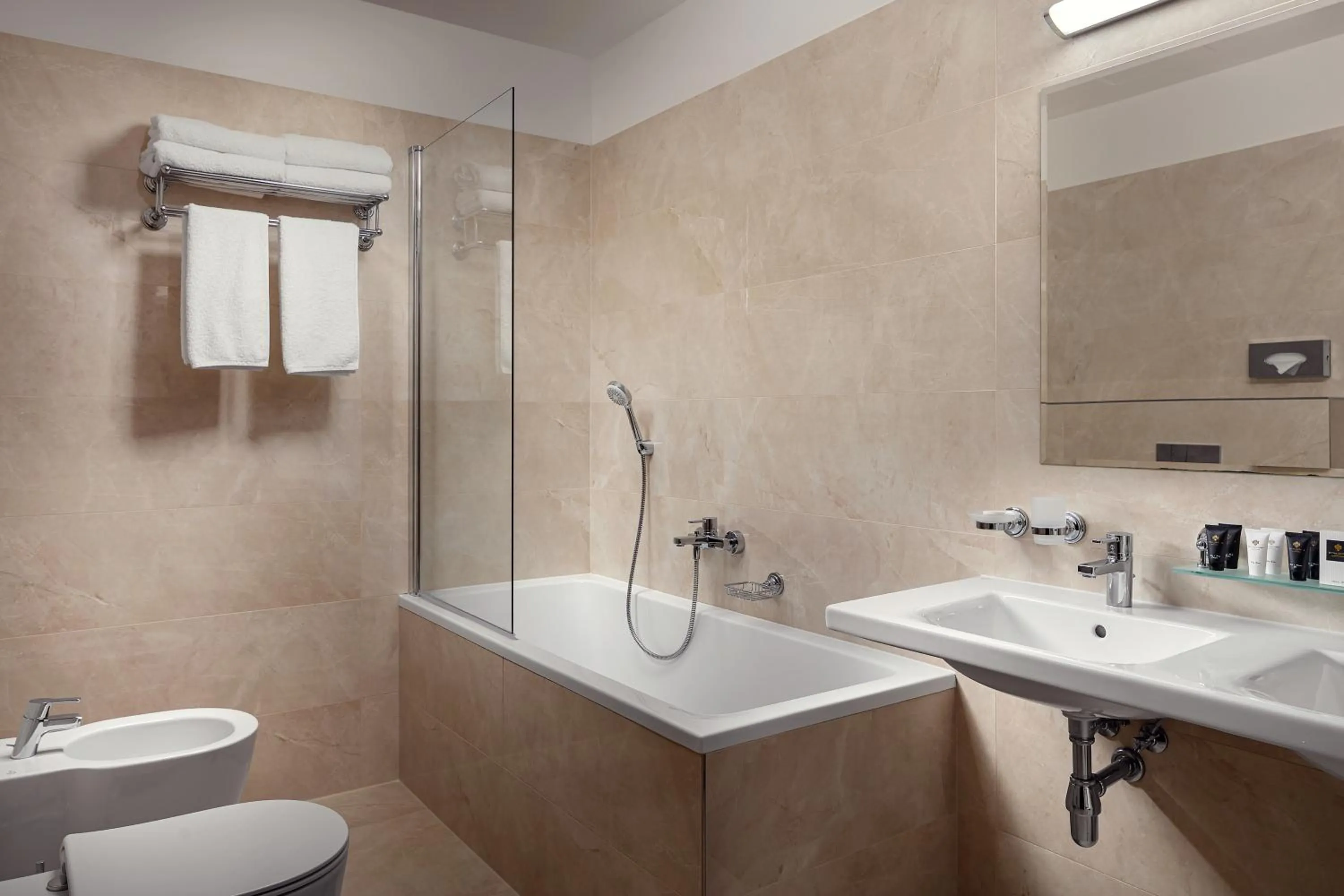 Bathroom in Grandhotel Nabokov