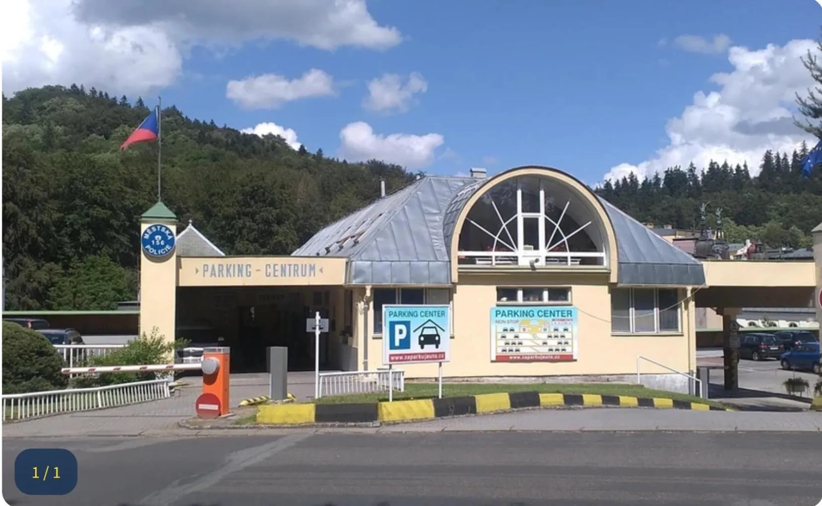 Parking in Grandhotel Nabokov