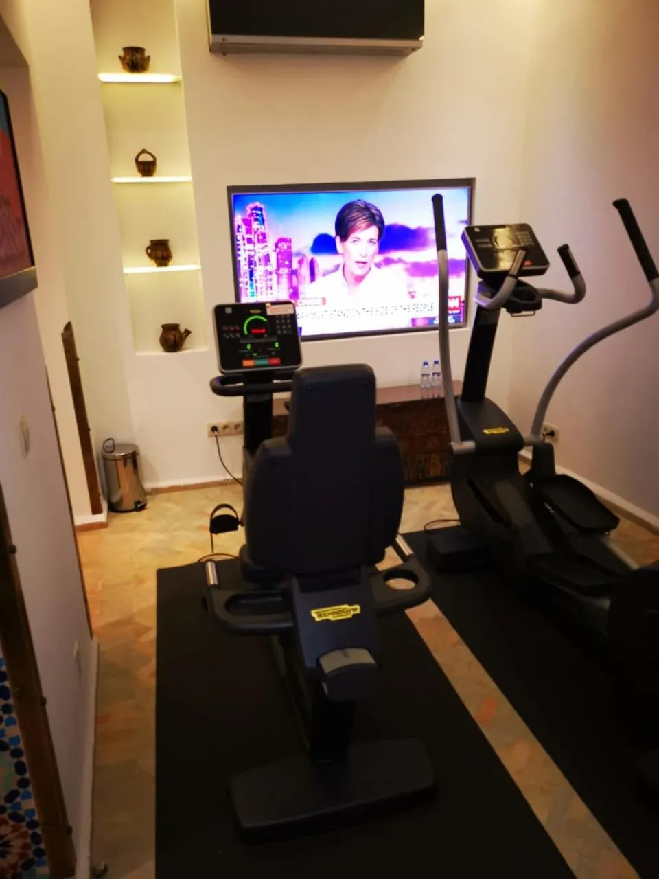 Fitness centre/facilities in La Maison Arabe Hotel, Spa & Cooking Workshops