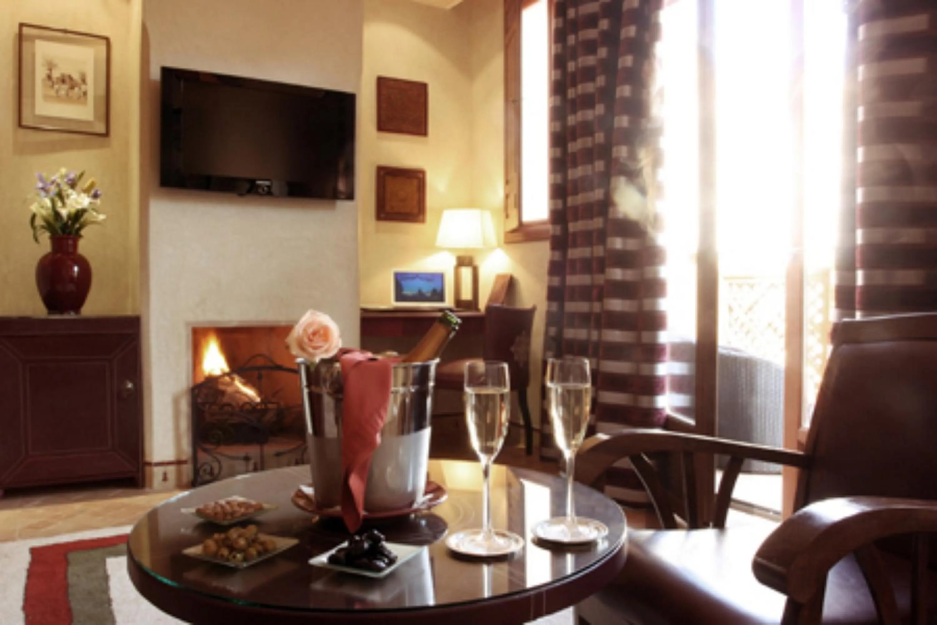 Decorative detail in La Maison Arabe Hotel, Spa & Cooking Workshops