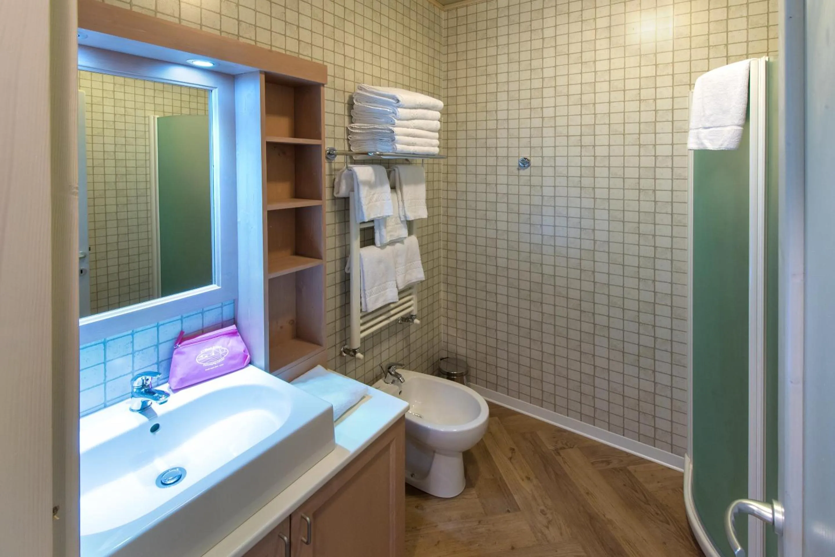 Shower in Il Villaggio Di Giuele