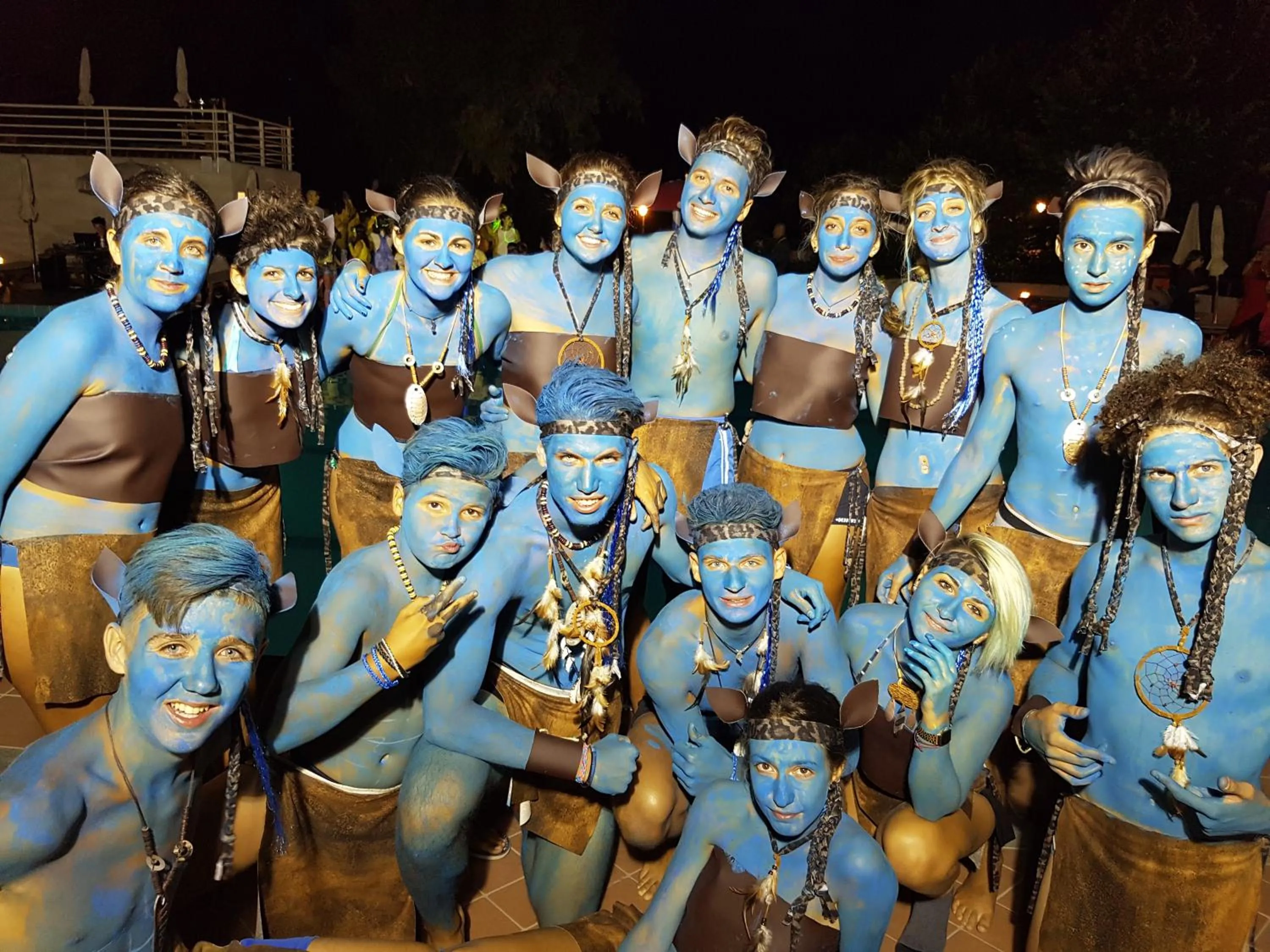 Evening entertainment in Il Villaggio Di Giuele