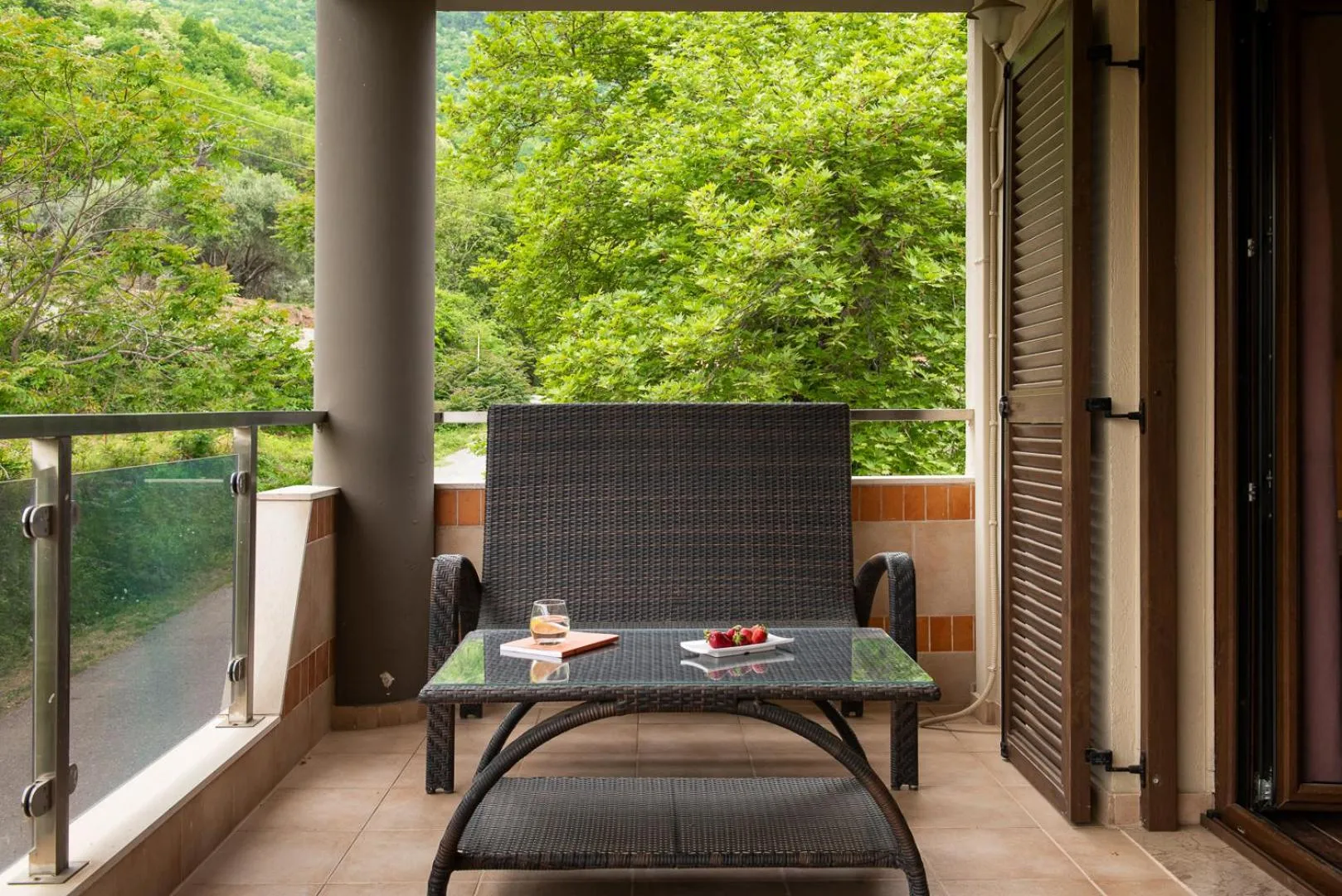 Balcony/Terrace in Hotel Naiades