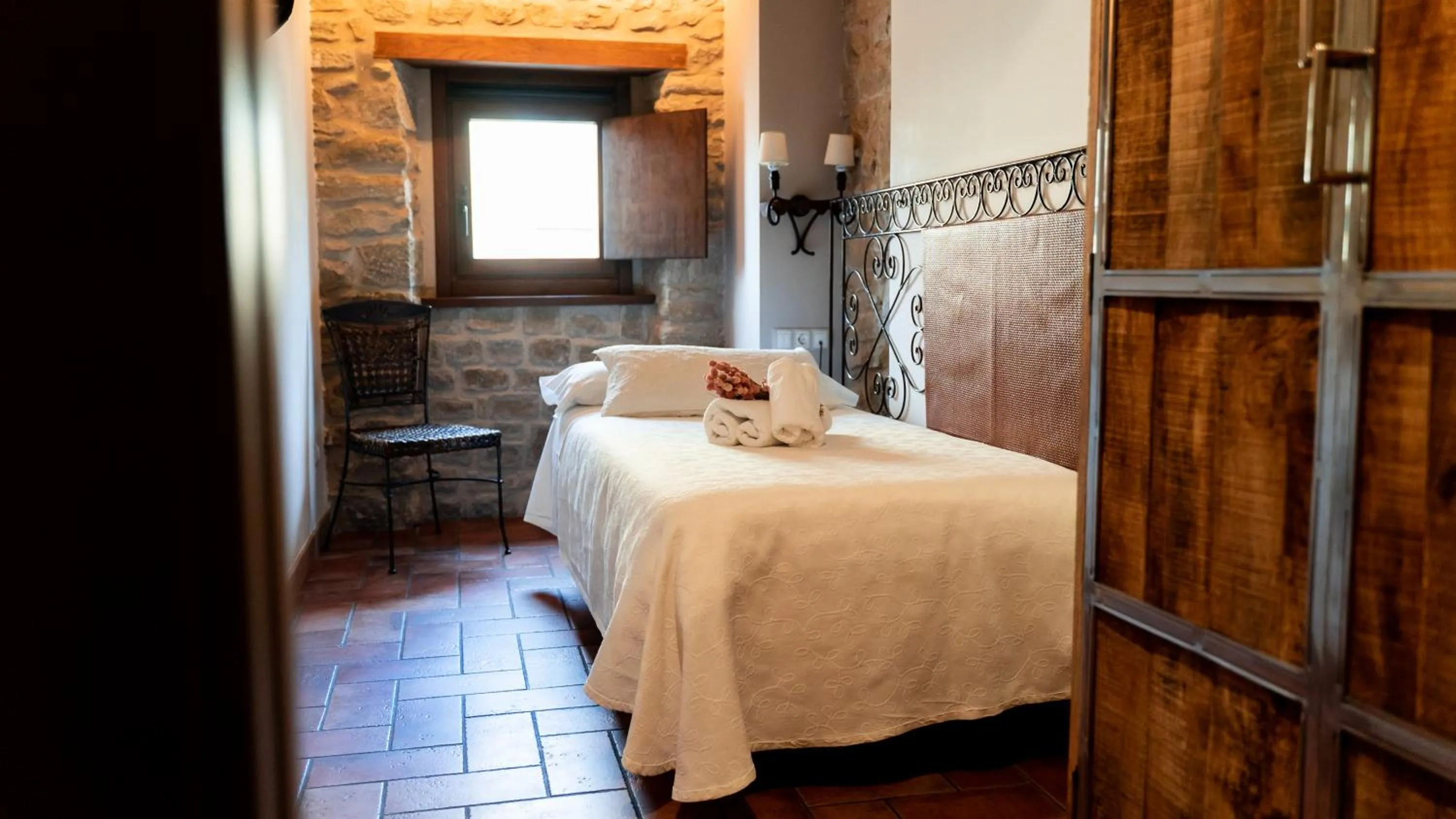 Bed in Hotel El Cerco