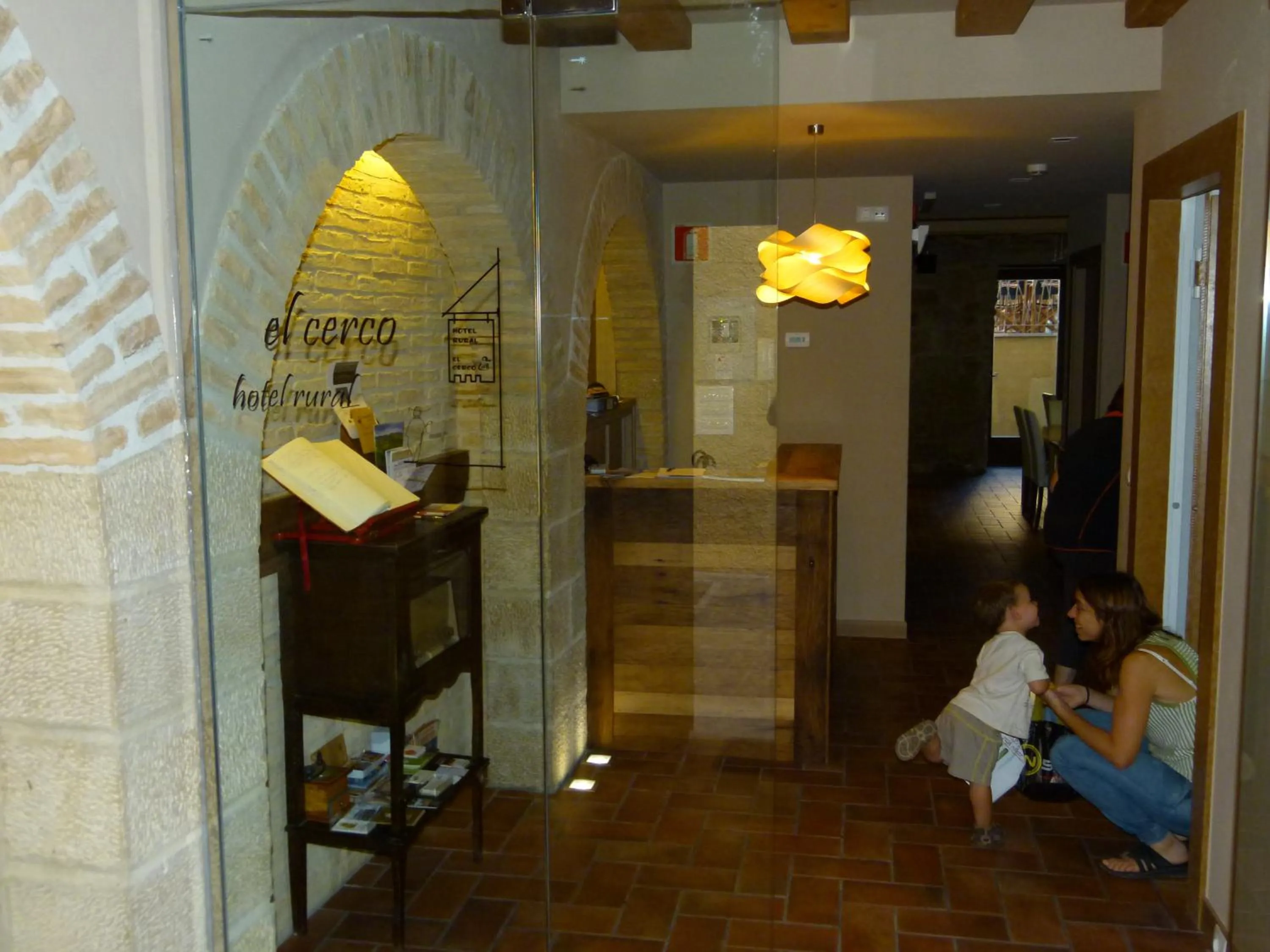 Lobby or reception in Hotel El Cerco