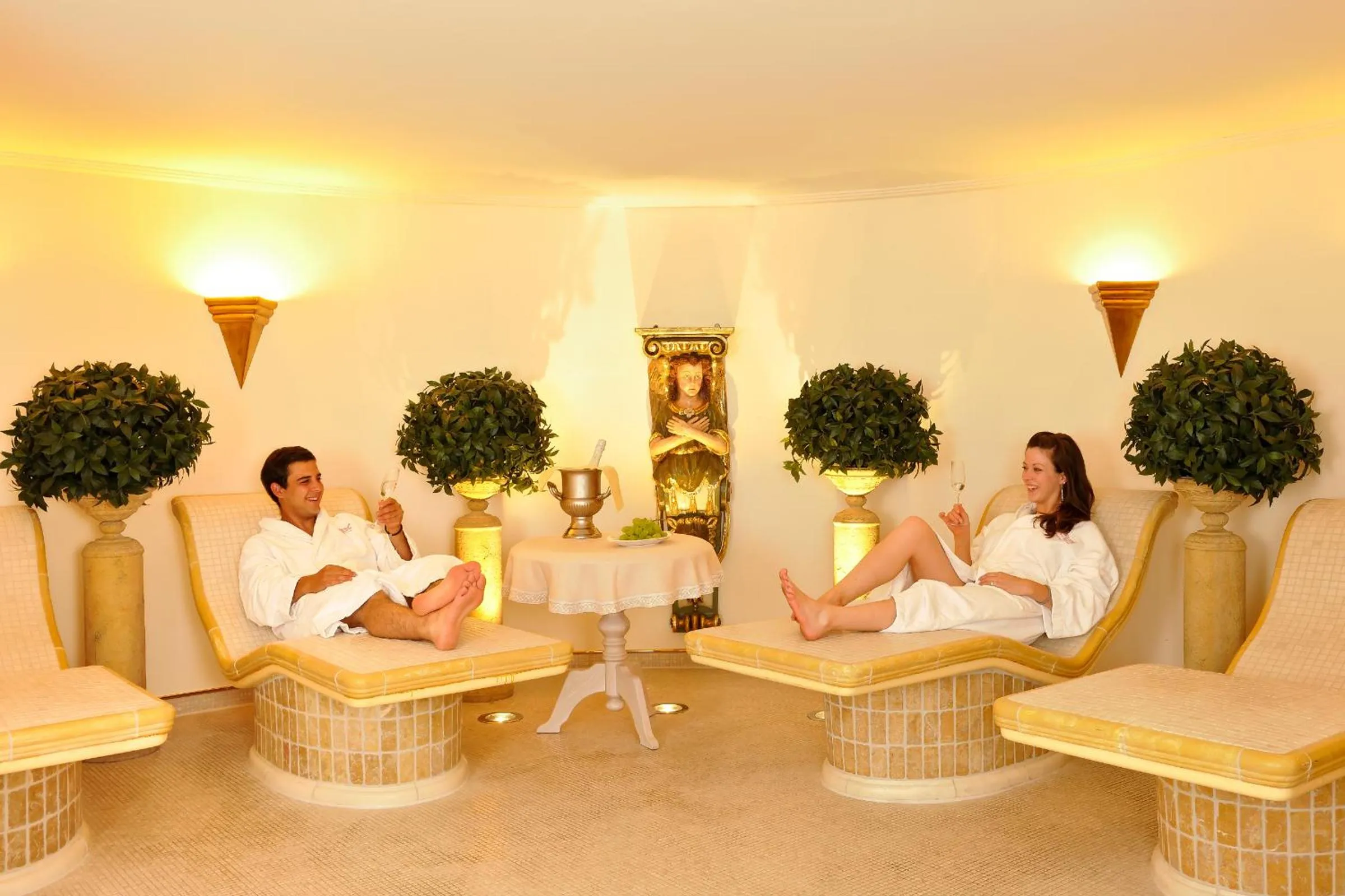 Spa and wellness centre/facilities in Hotel Almhof Rupp