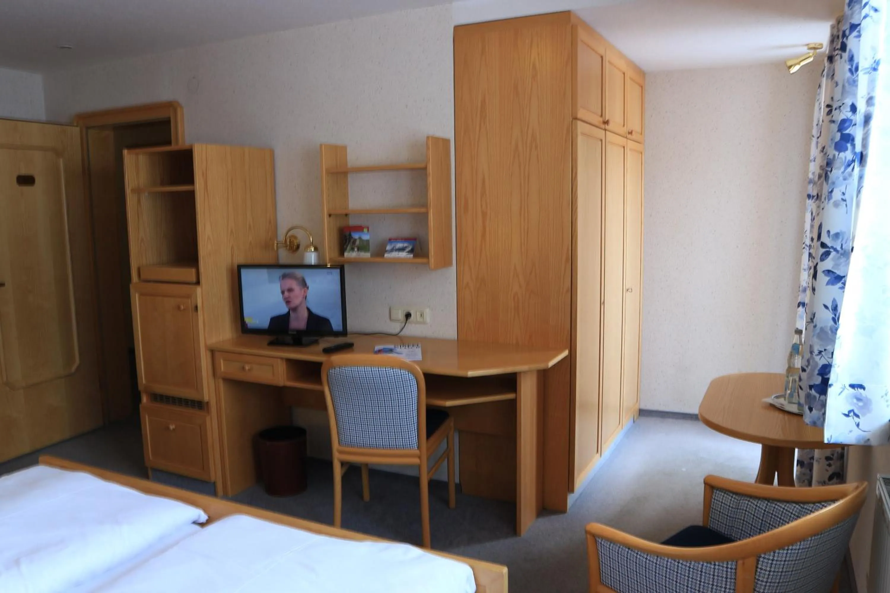 Decorative detail, Bed in Hotel Bellevue